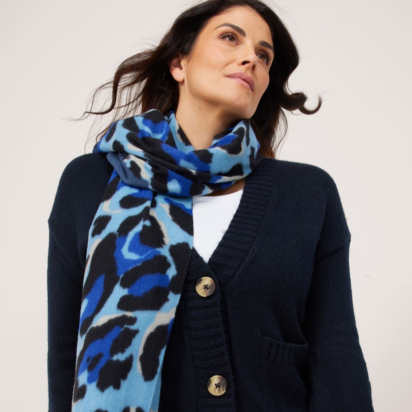 Ruth Langsford Leopard Print Soft Wrap Scarf