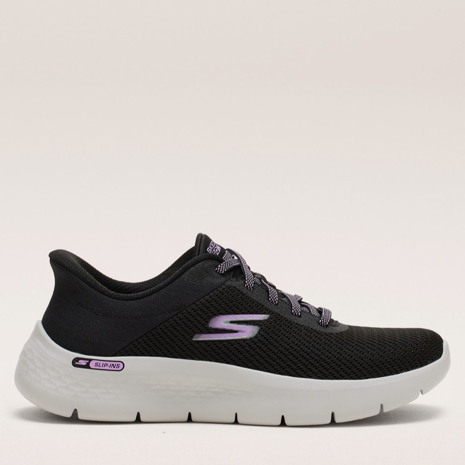Skechers Black Go Walk Flex Slip-Ins Trainer