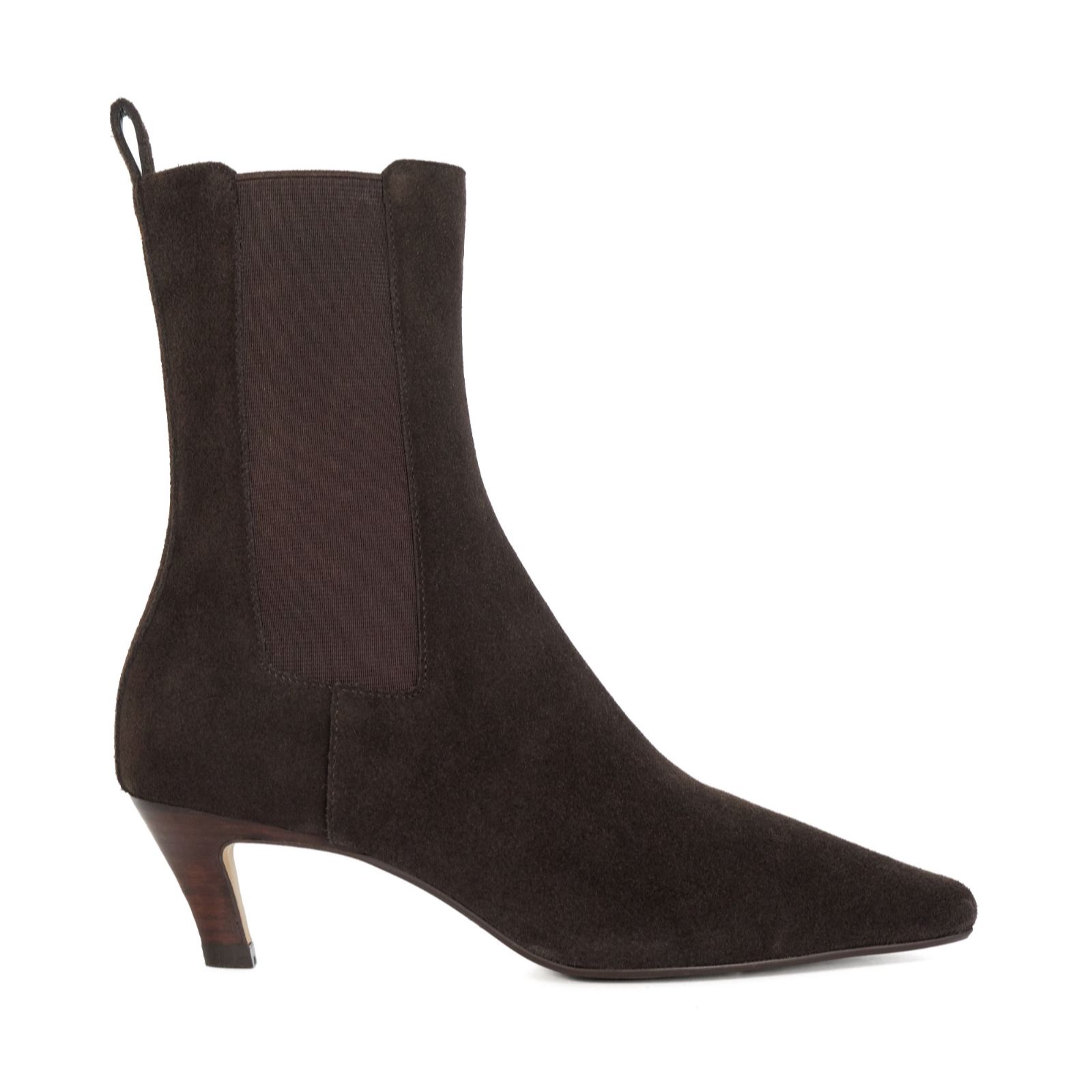 Dune Brown London Odele Suede Chelsea Boot