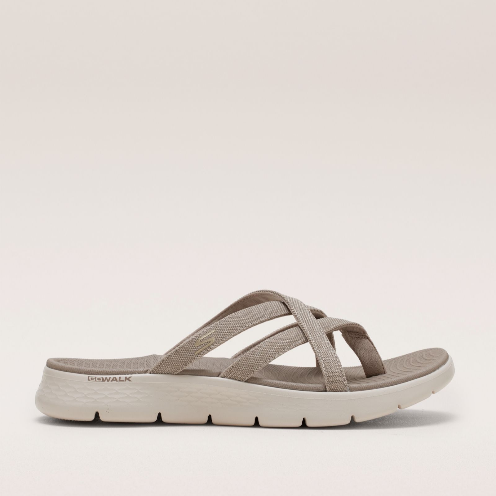 Skechers Black Go Walk Flex Ssselena Sandal