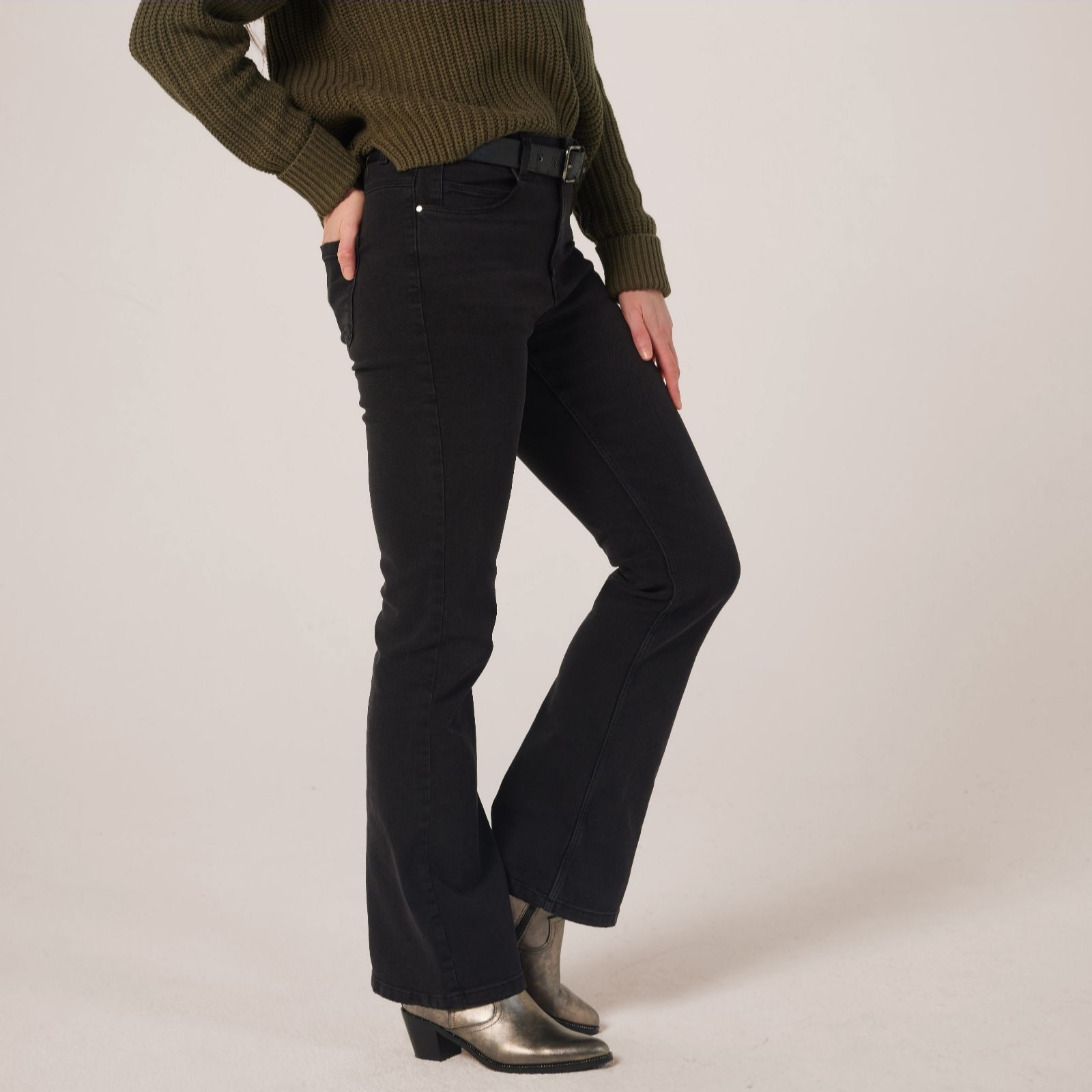 JDY Flora High Waisted Flare Denim Jean
