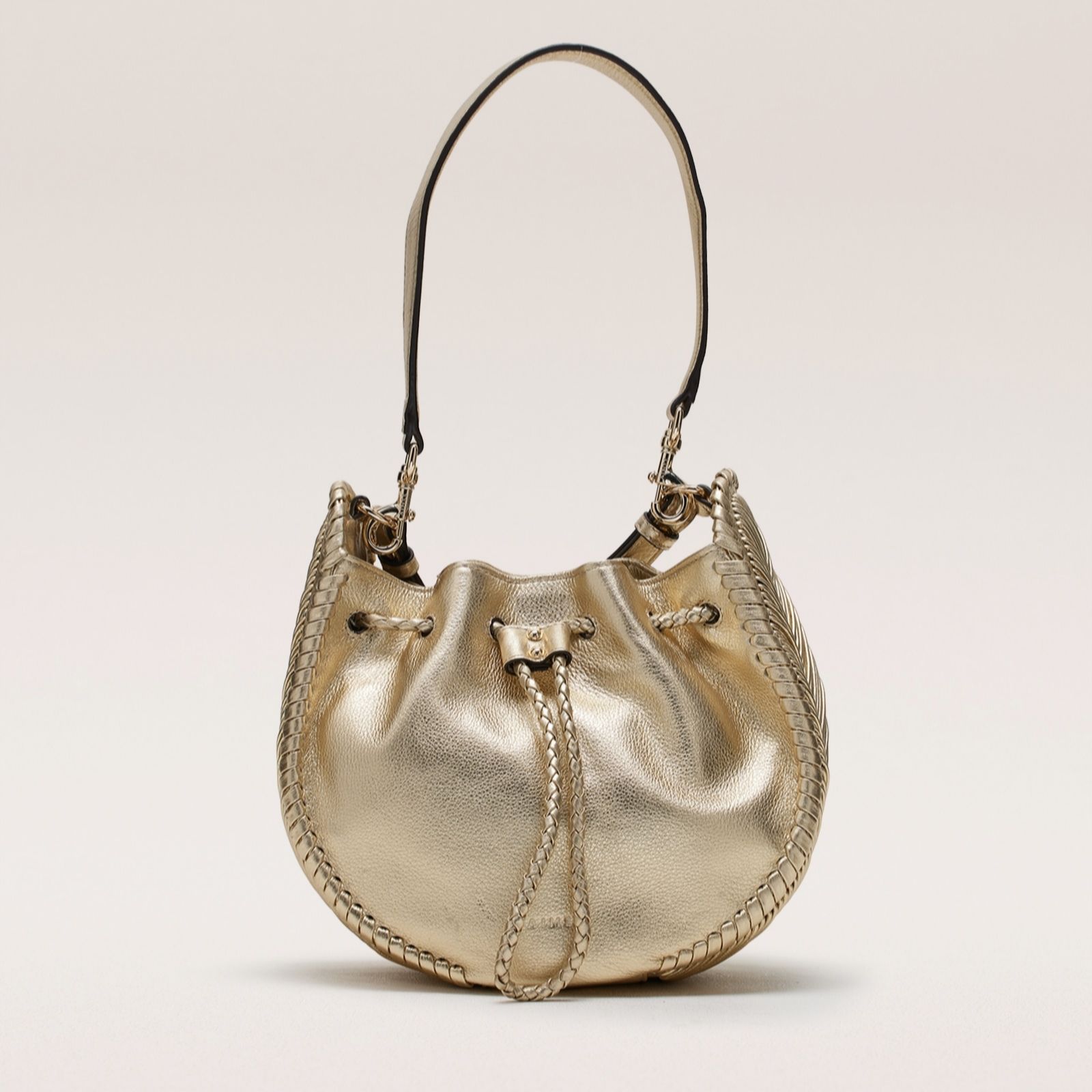 Aimee Kestenberg Black All For Love Convertible Drawstring Shoulder