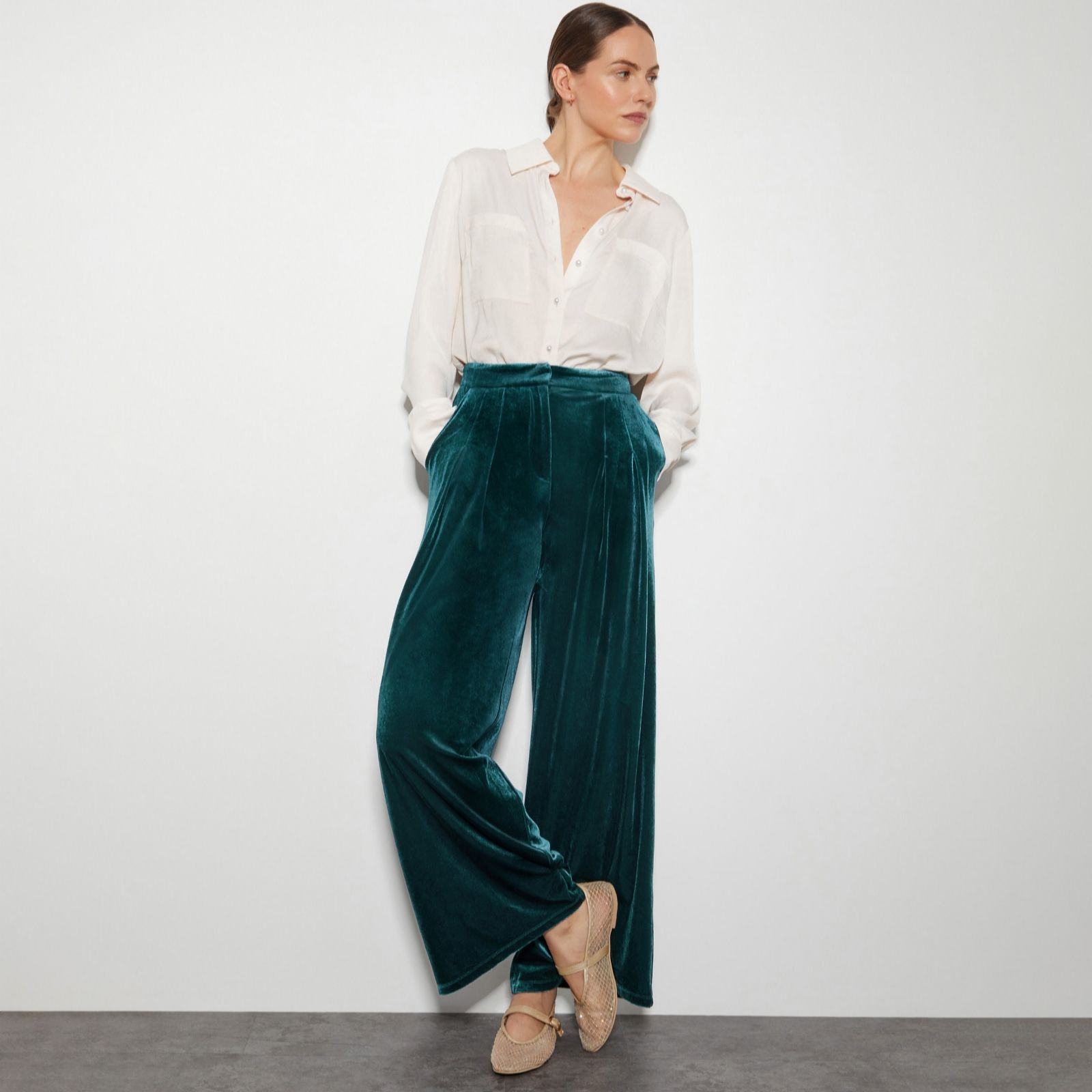 Monsoon Valery Velvet Trouser