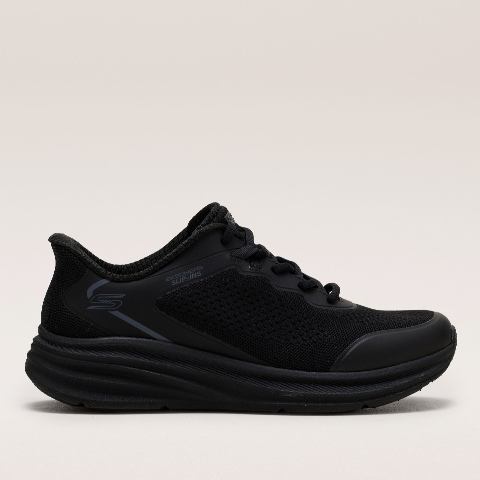 Skechers Black Bobs Skillz Too Essential Slip-Ins Trainers