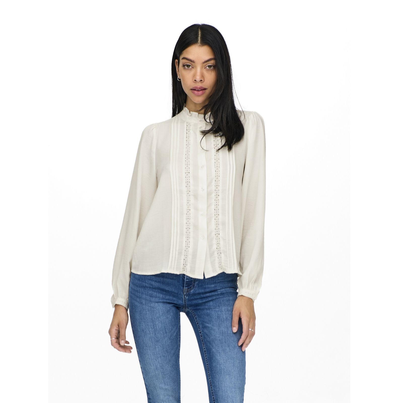 JDY Ellis Lace Detail Shirt