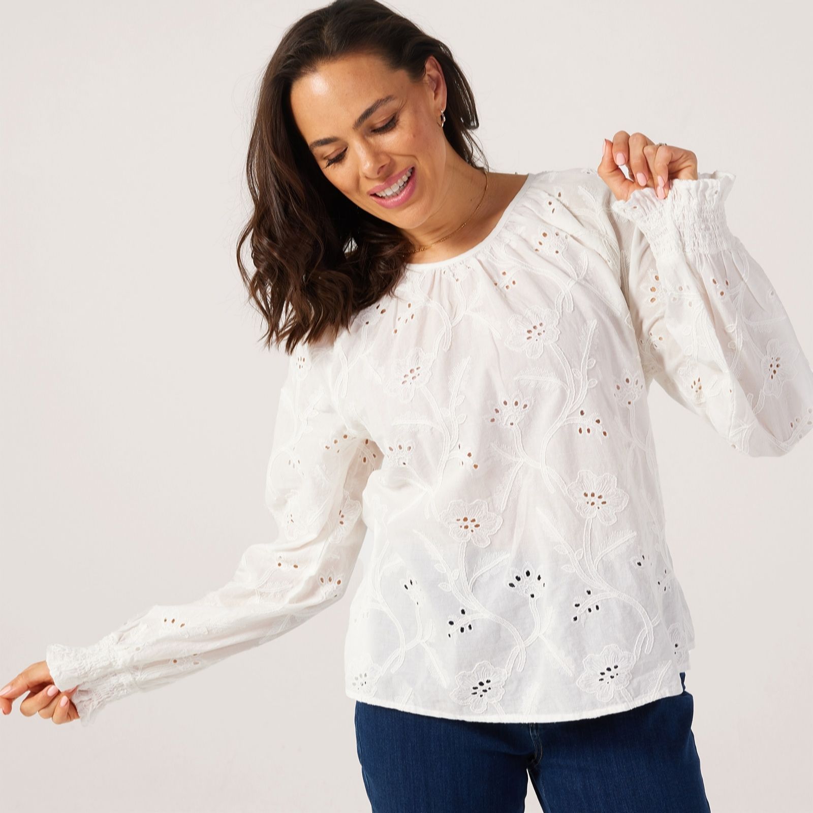 Dannii Minogue Embroidered Blouse Petite
