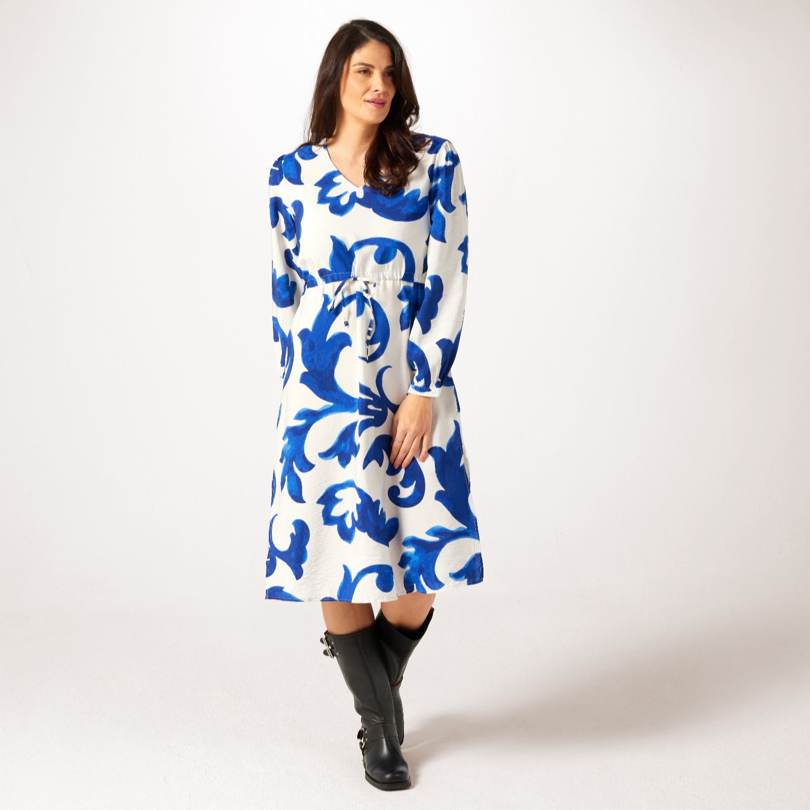 JDY May Life Printed Midi Dress
