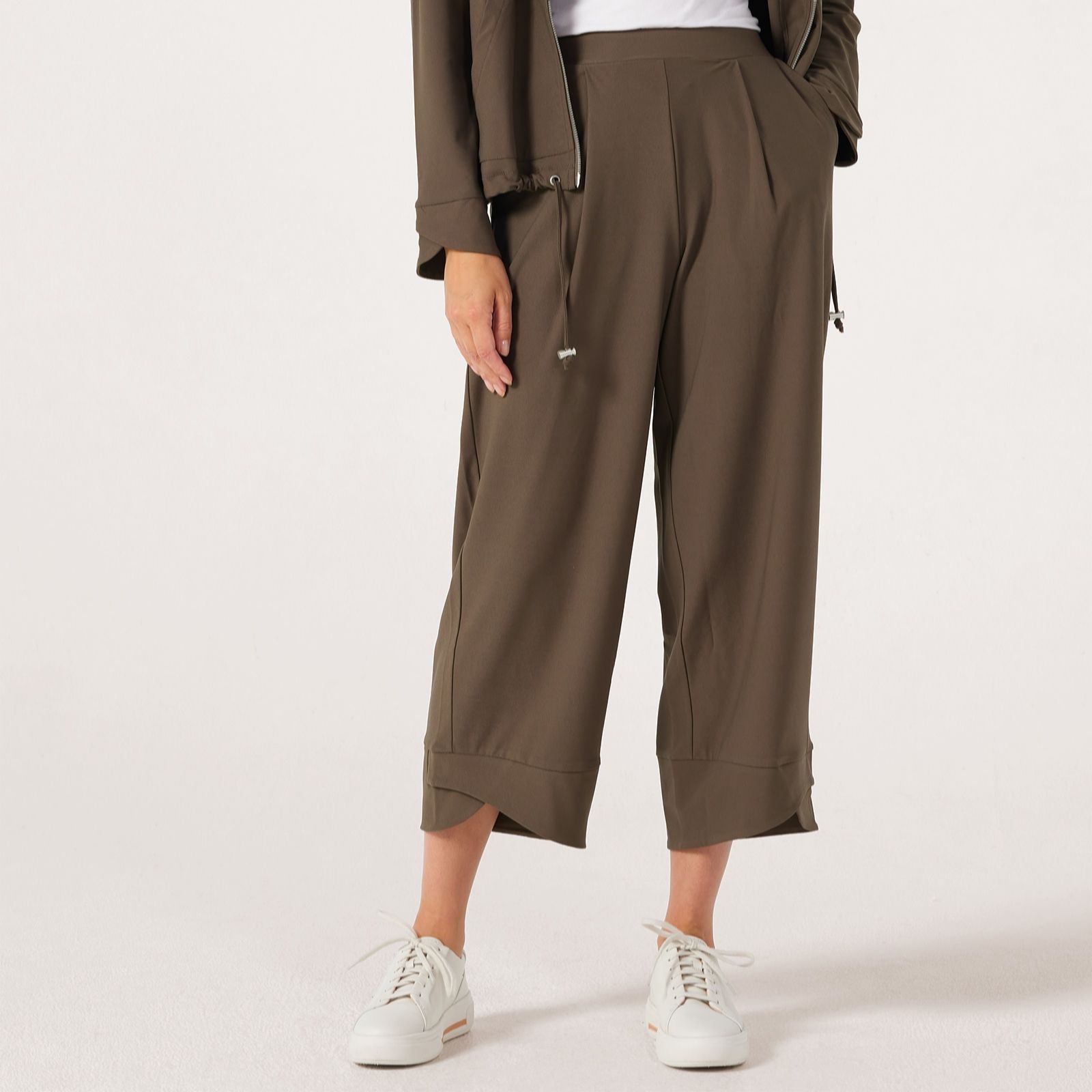 Marlawynne Bark Collection Luxe Crepe Trousers