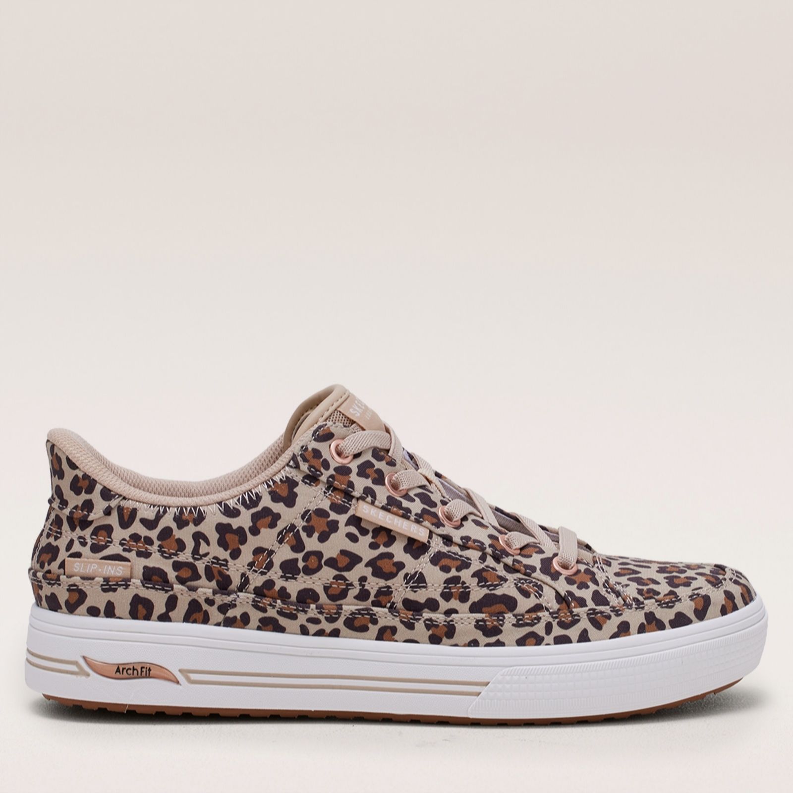 Skechers Cheetah Arch Fit Arcade Wild Nite Slip-Ins Trainer
