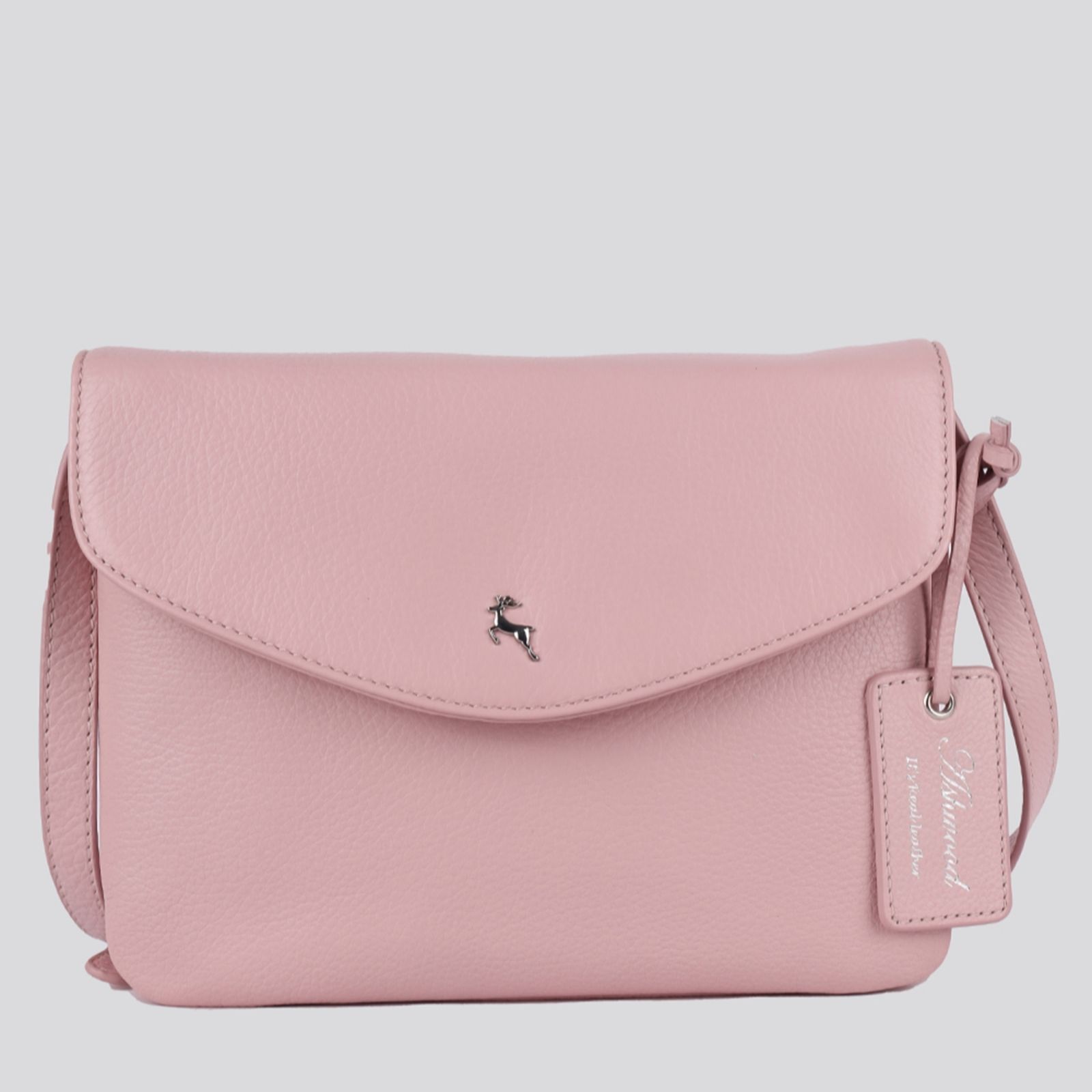 Ashwood Leather Flap Crossbody Bag
