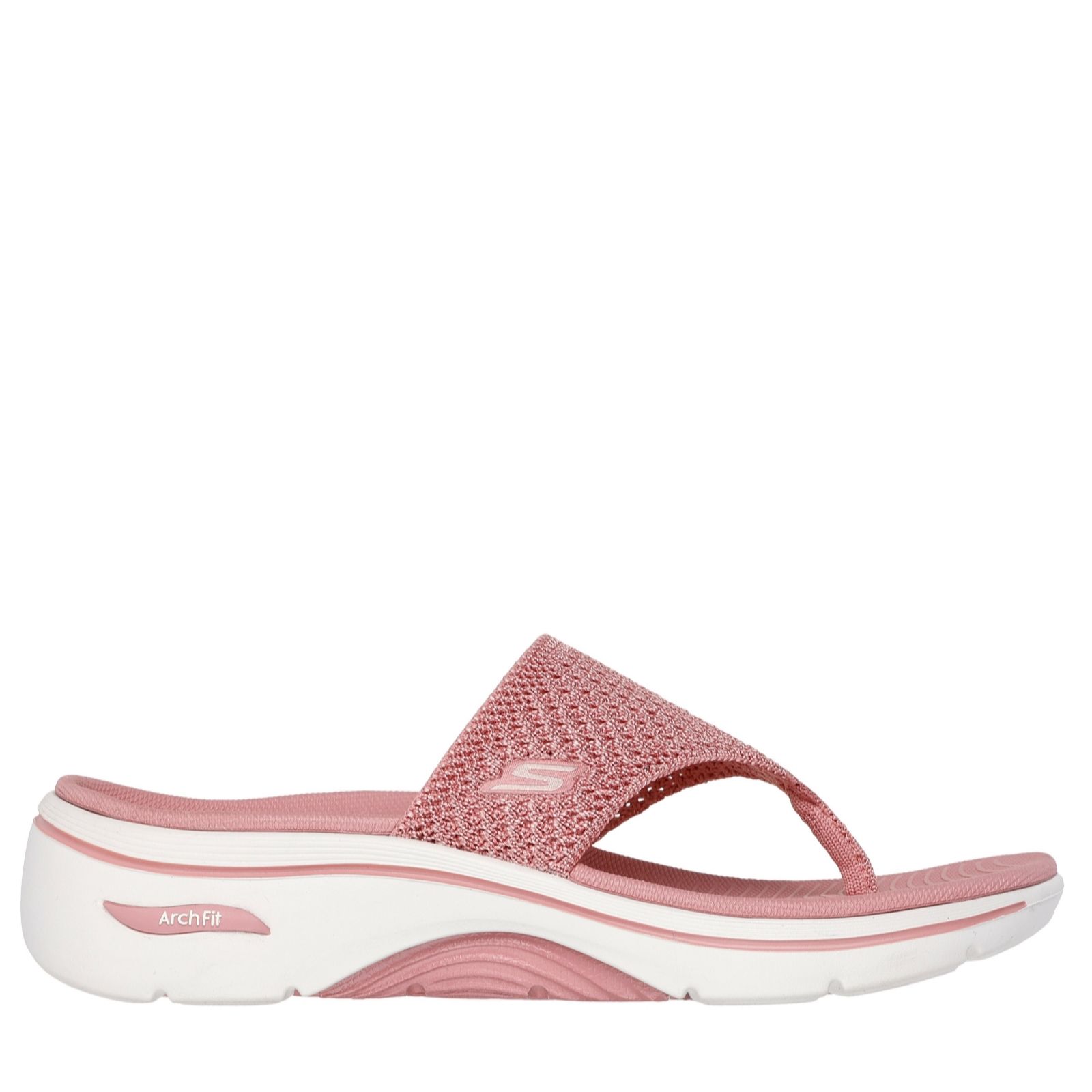Skechers Black Go Walk Arch Fit 2.0 Sandal Sandal