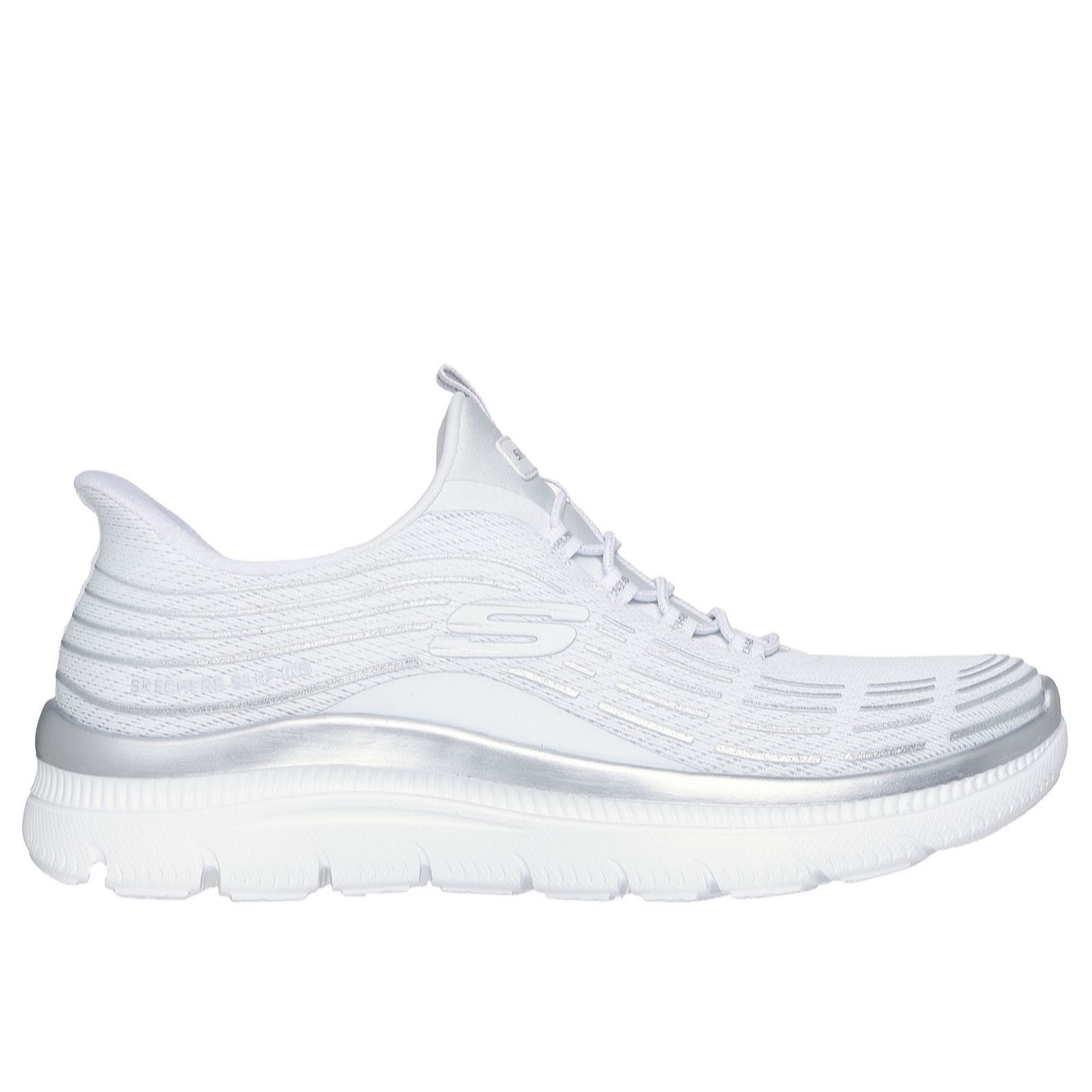 Skechers Black Summits Plus Slip-Ins Trainer