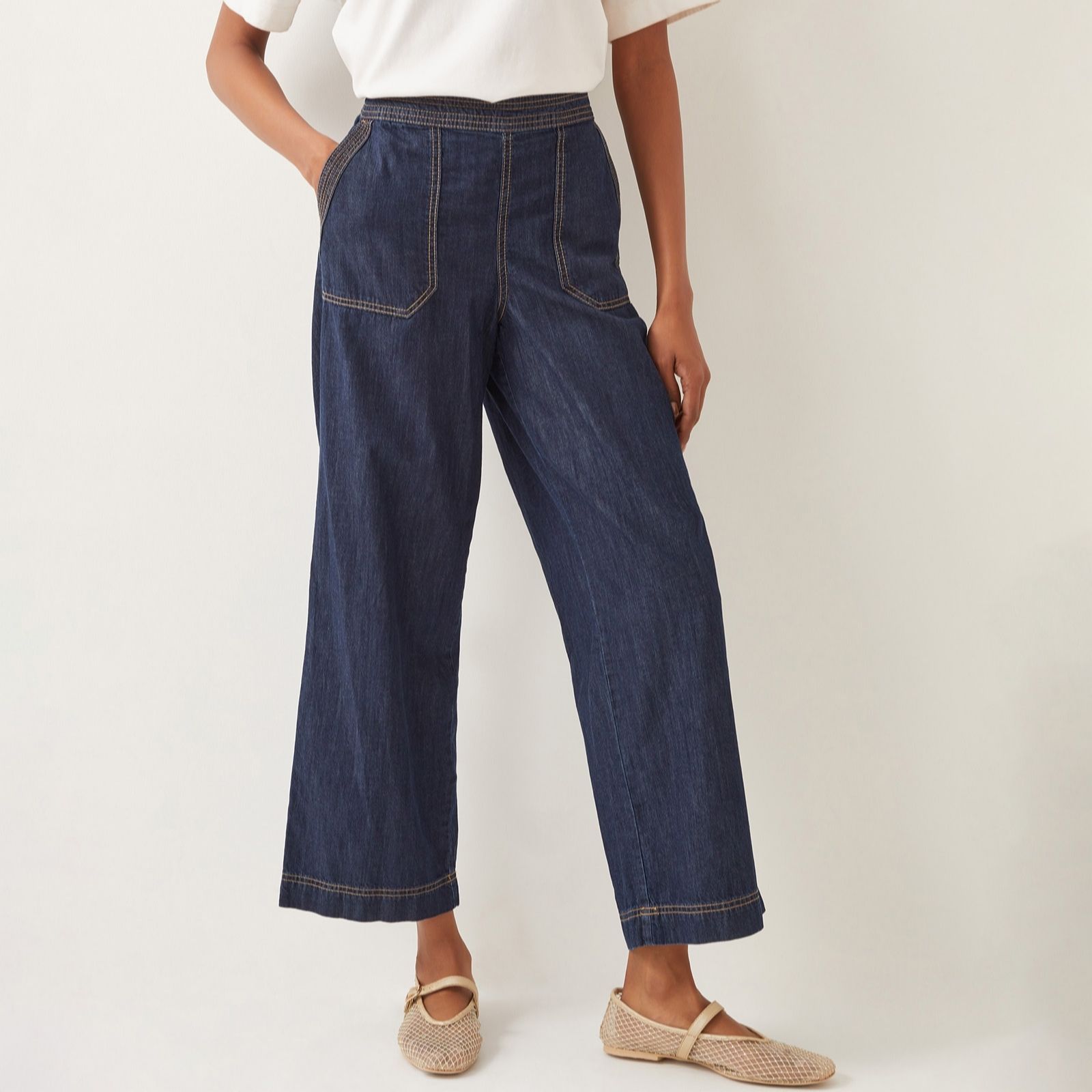Monsoon Denim Blue Harper Jean Short