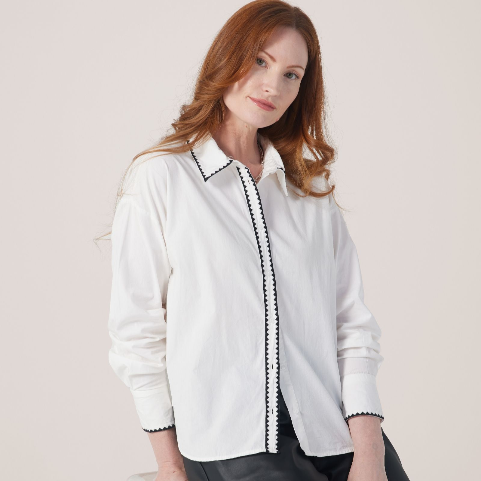 JDY Lorenzo Embroidered Shirt