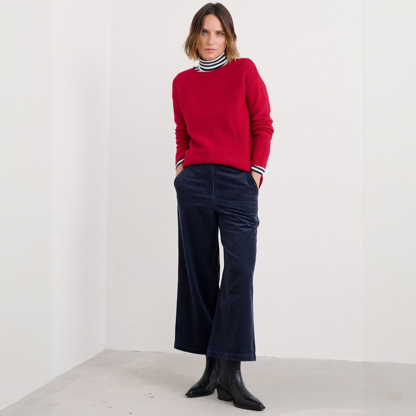 Seasalt Cornwall Carmine Fruity Jumper Ii