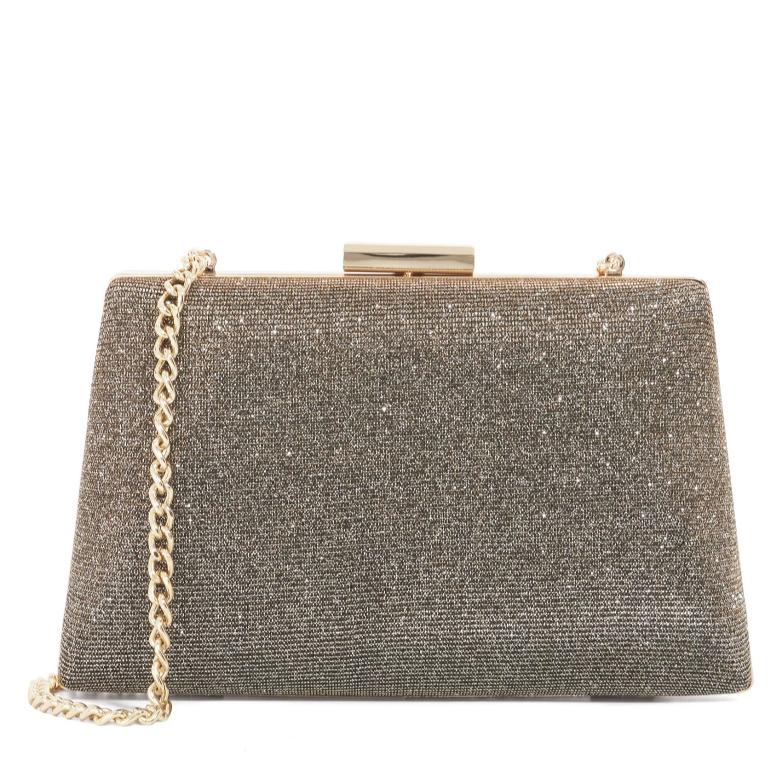 Dune Bronze London Bellaria Box Clutch Bag