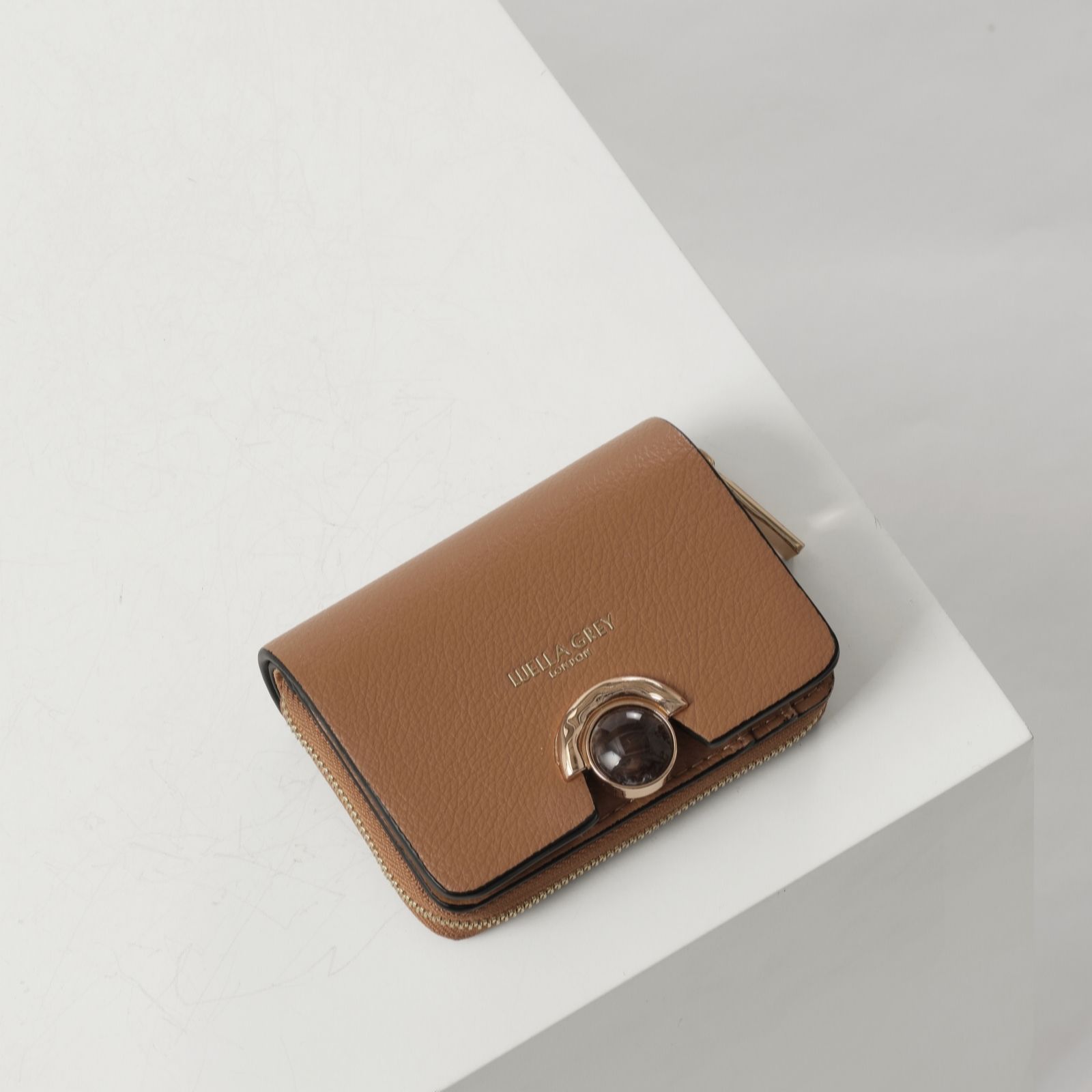 Luella Grey Black Erin Small Purse