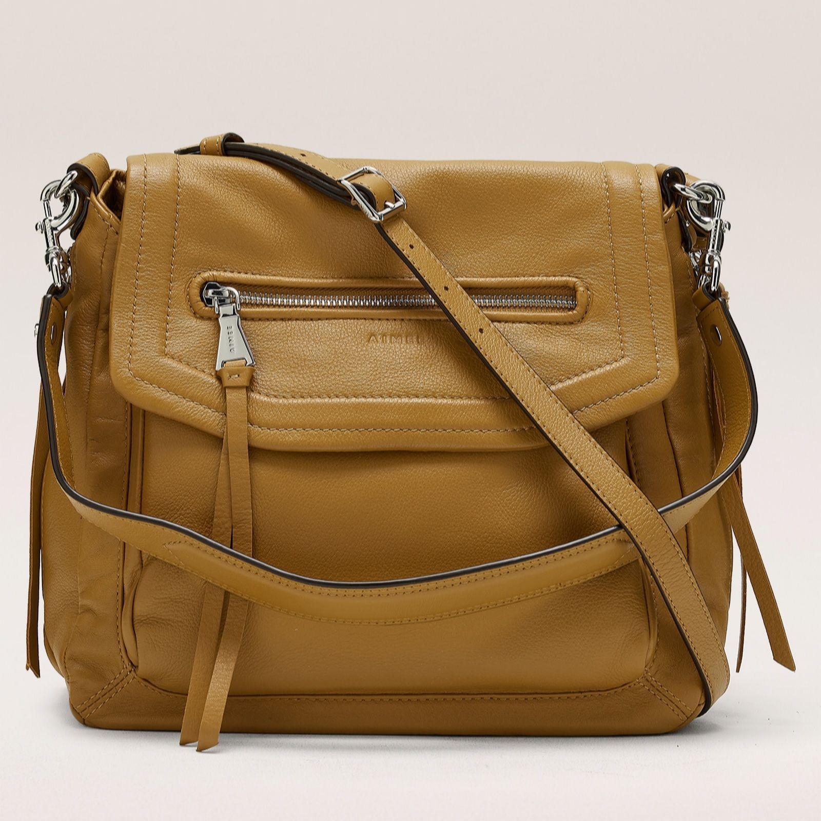 Aimee Kestenberg Black With Black Hardware Fifth Avenue Convertable Shoulder Bag