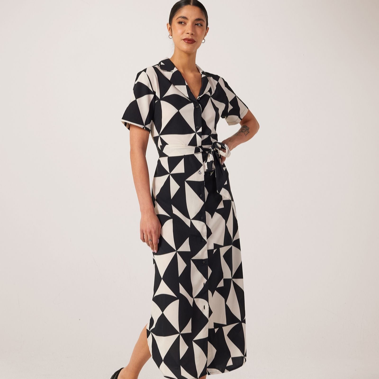 Only Nova Life Printed Shirt Dress
