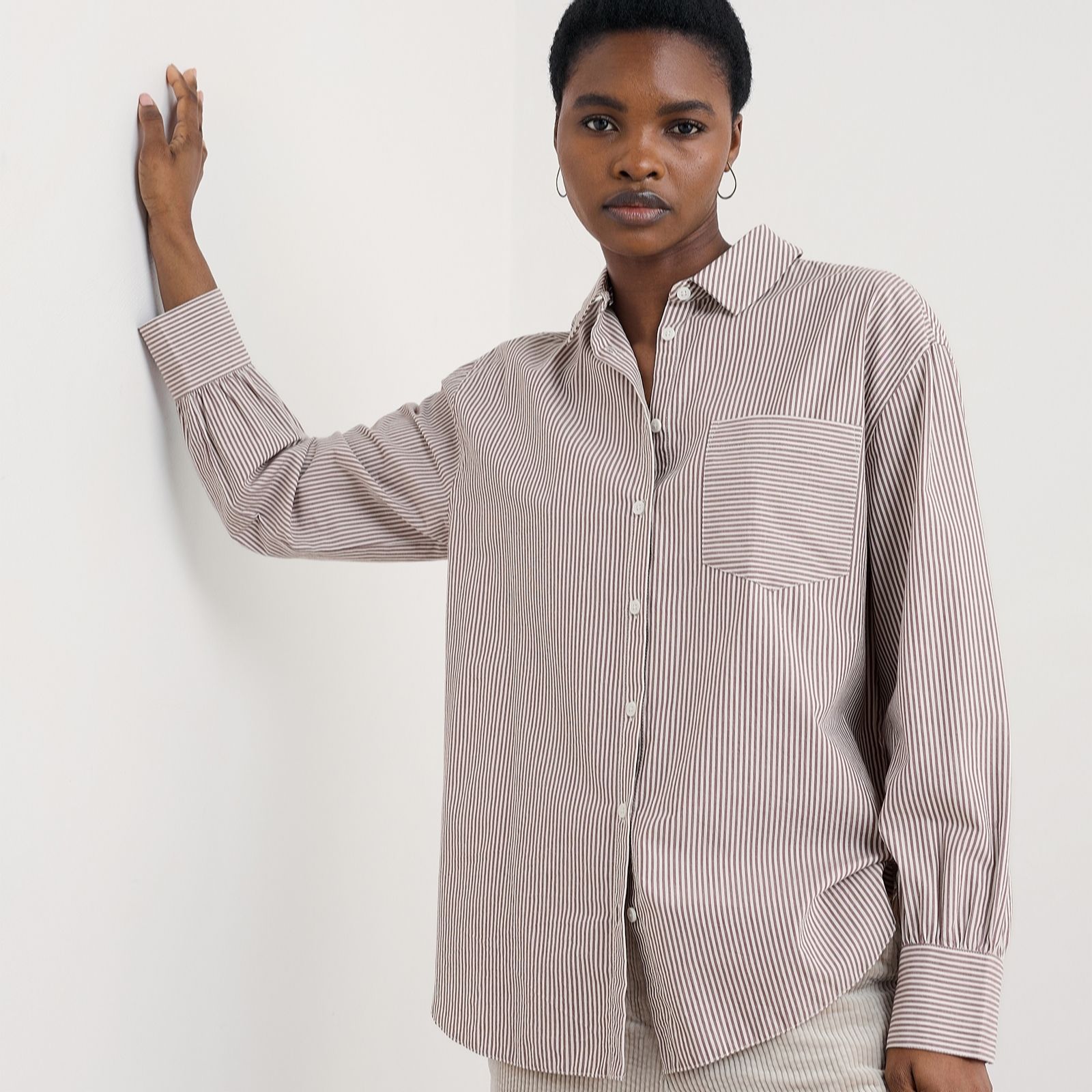 Seasalt Cornwall Pink Sea Path Shirt