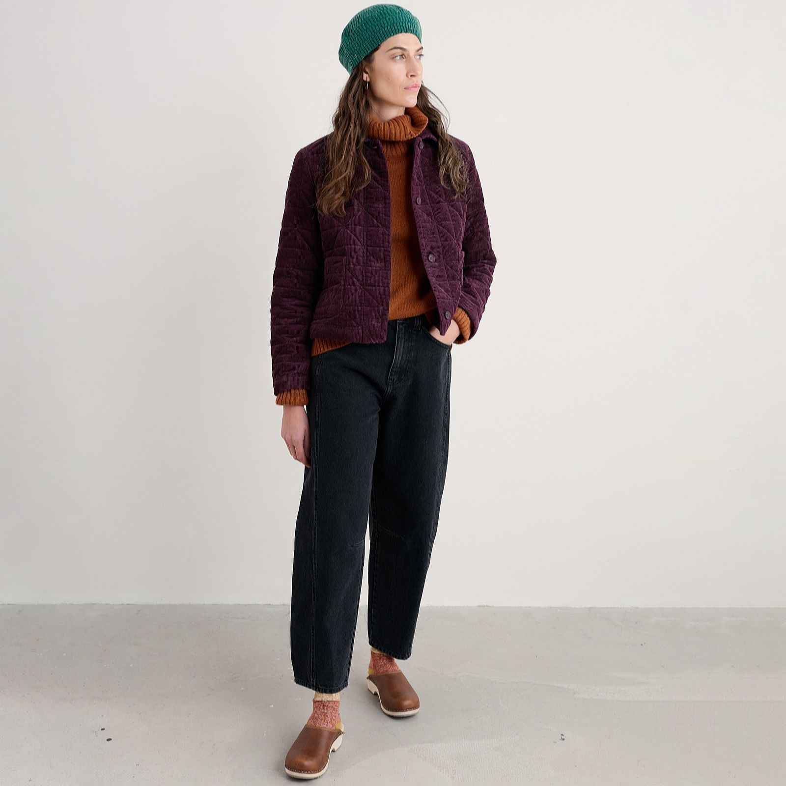 Seasalt Cornwall Purple Incoming Tide Jacket