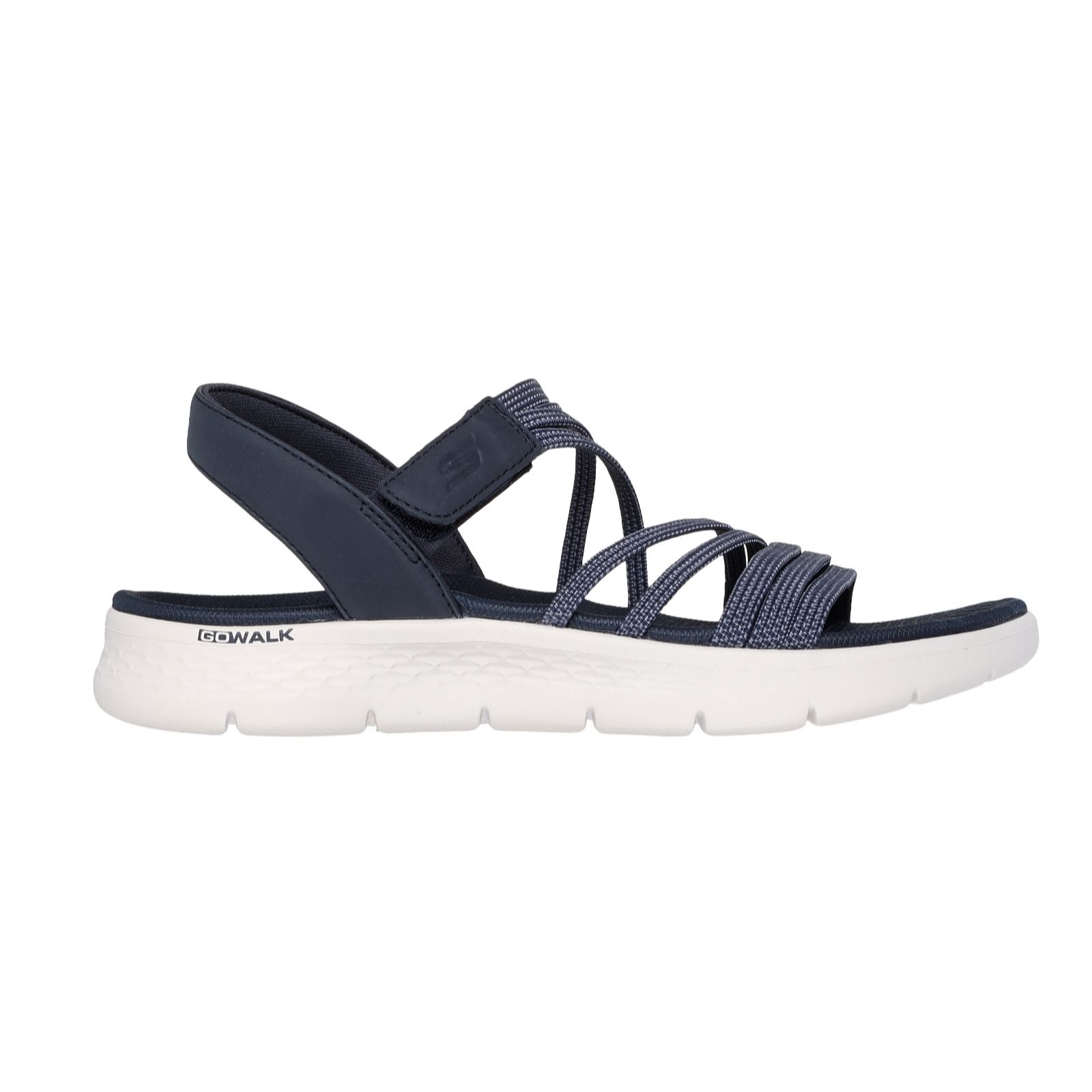 Skechers Women's Black,Grey Go Walk Flex Sandal Sandal