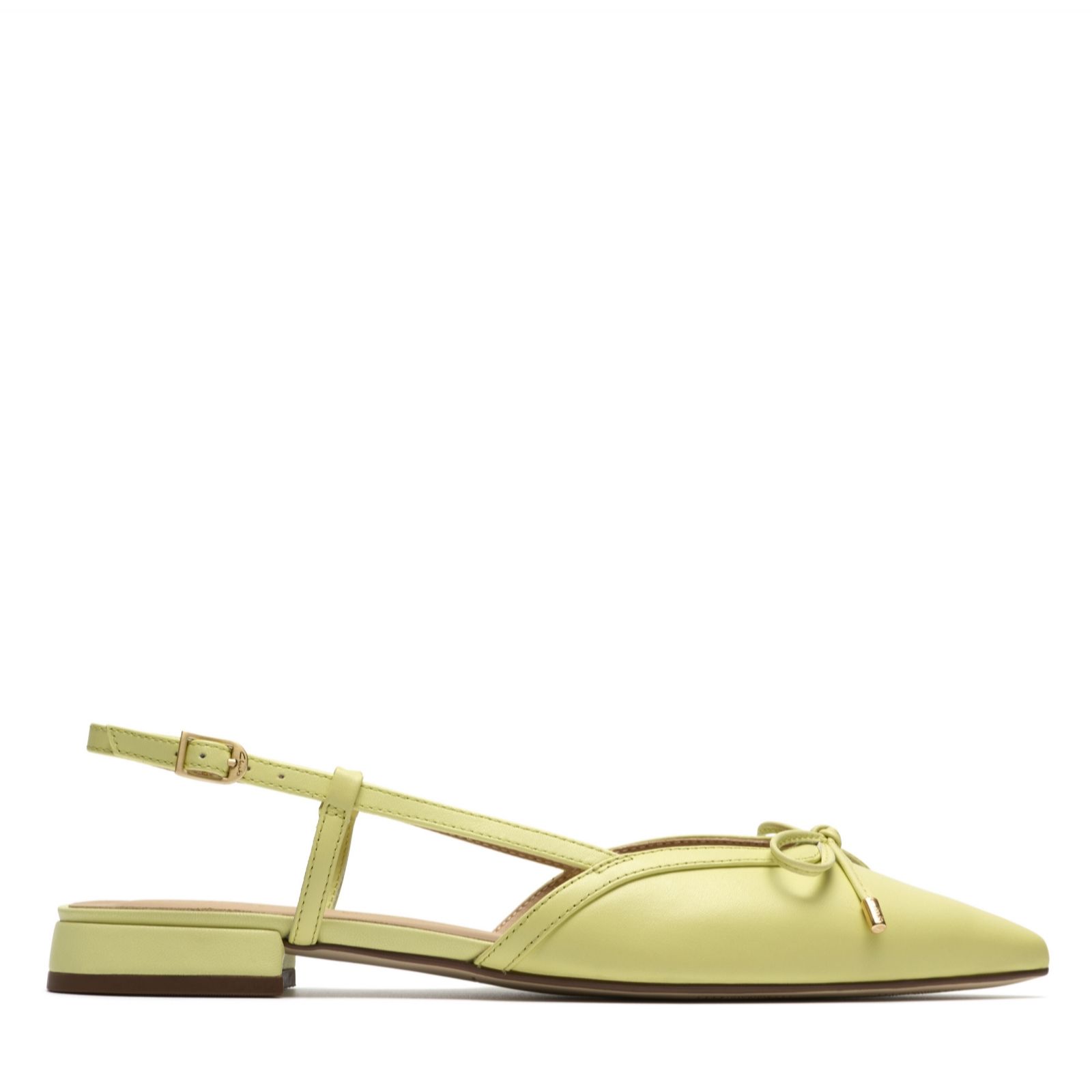 Clarks Footwear Animal Print Clarks Sensa15 Bow Sling Back Shoe