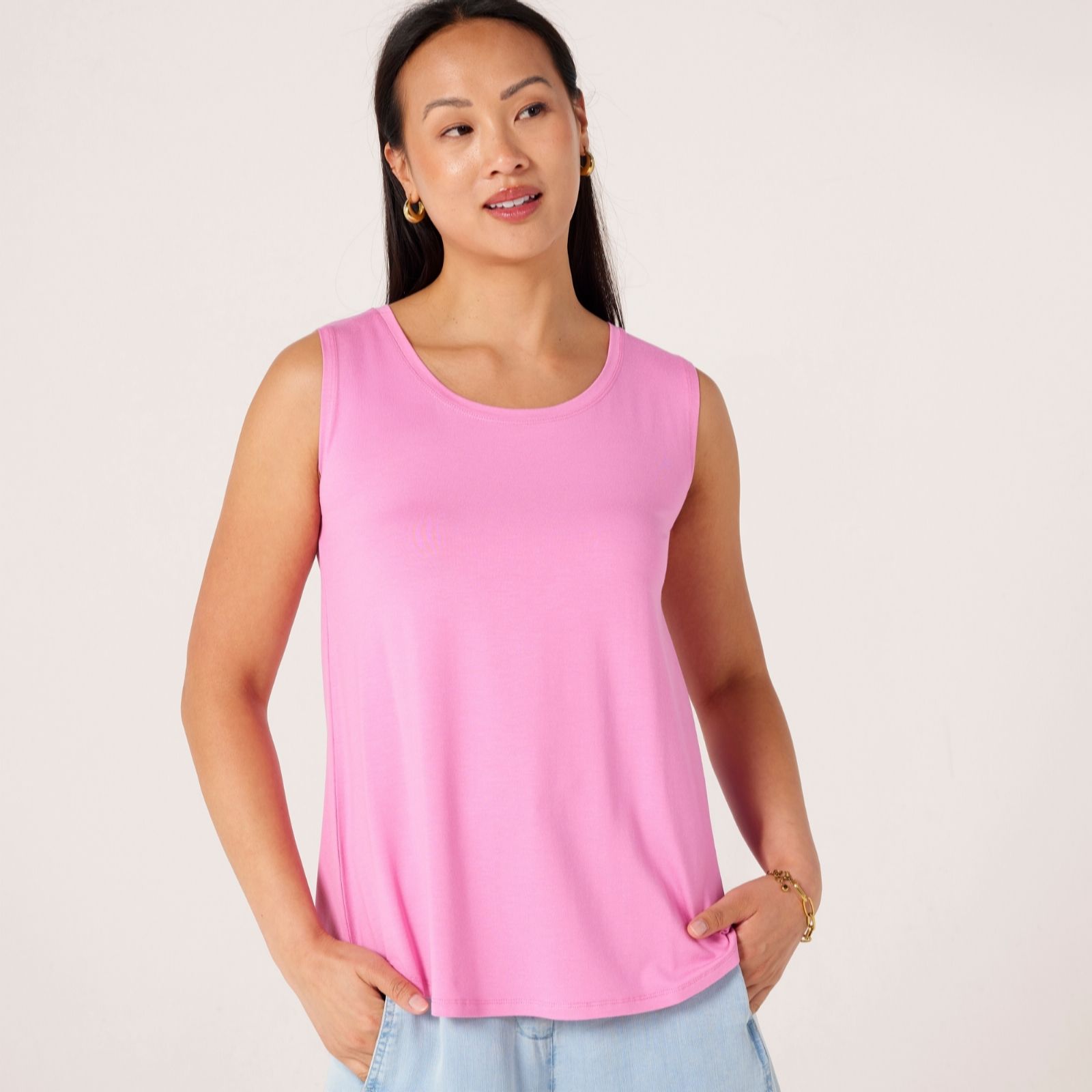 Masai Copenhagen Camilla Elisa Vicose Stretch Jersey Basic Top