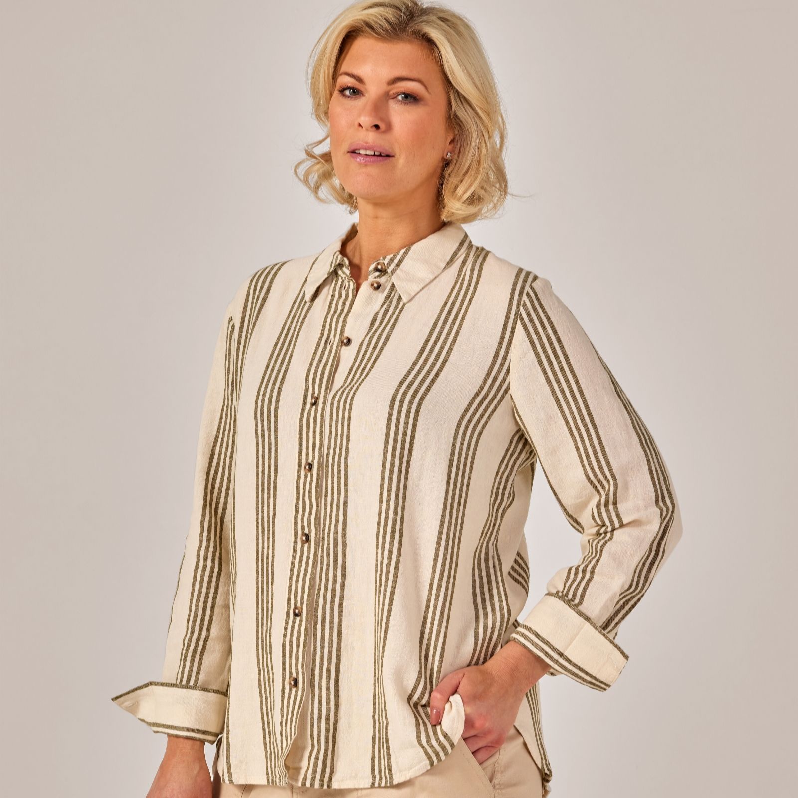 JDY Say Striped Loose Shirt
