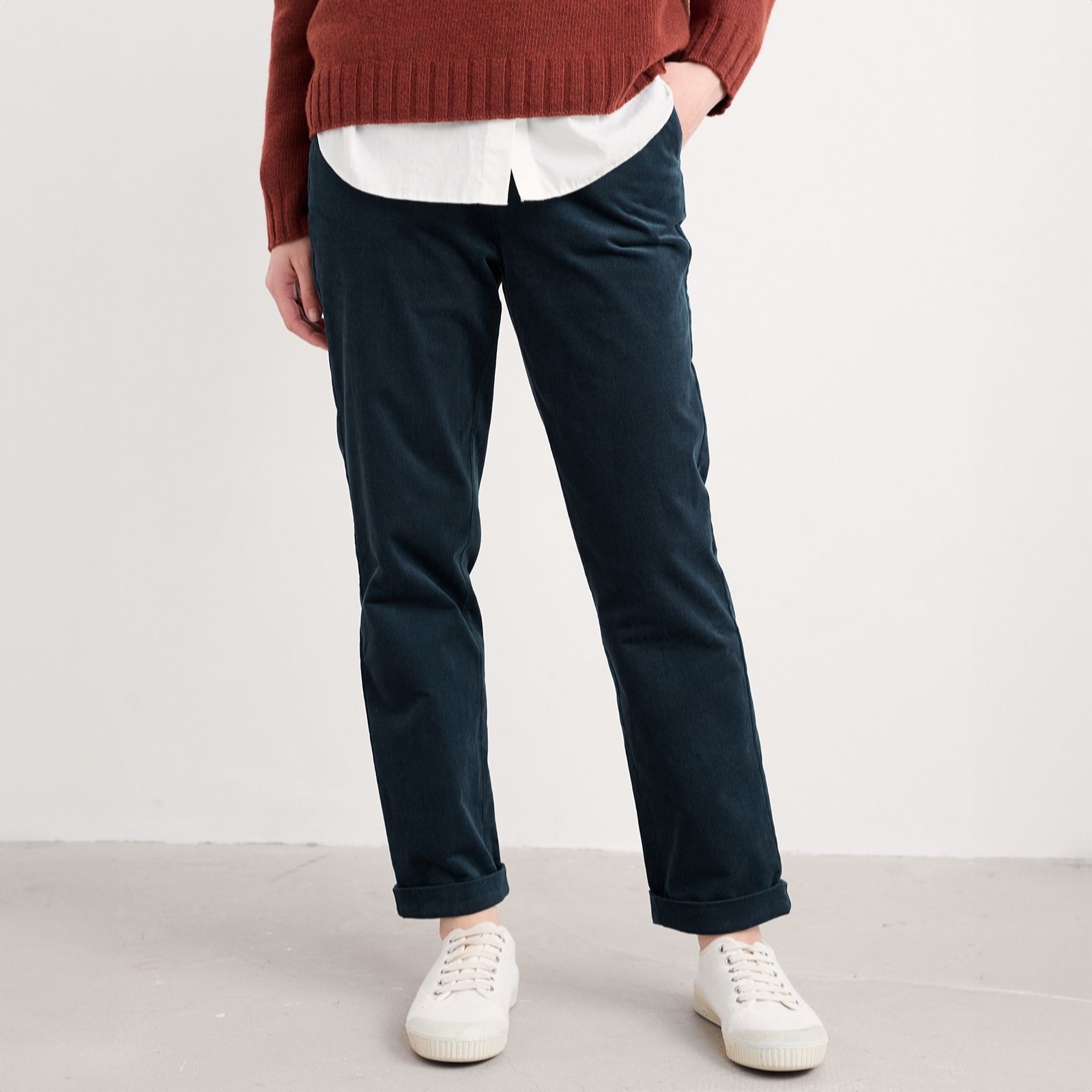 Seasalt Cornwall Flax Crackington Trousers