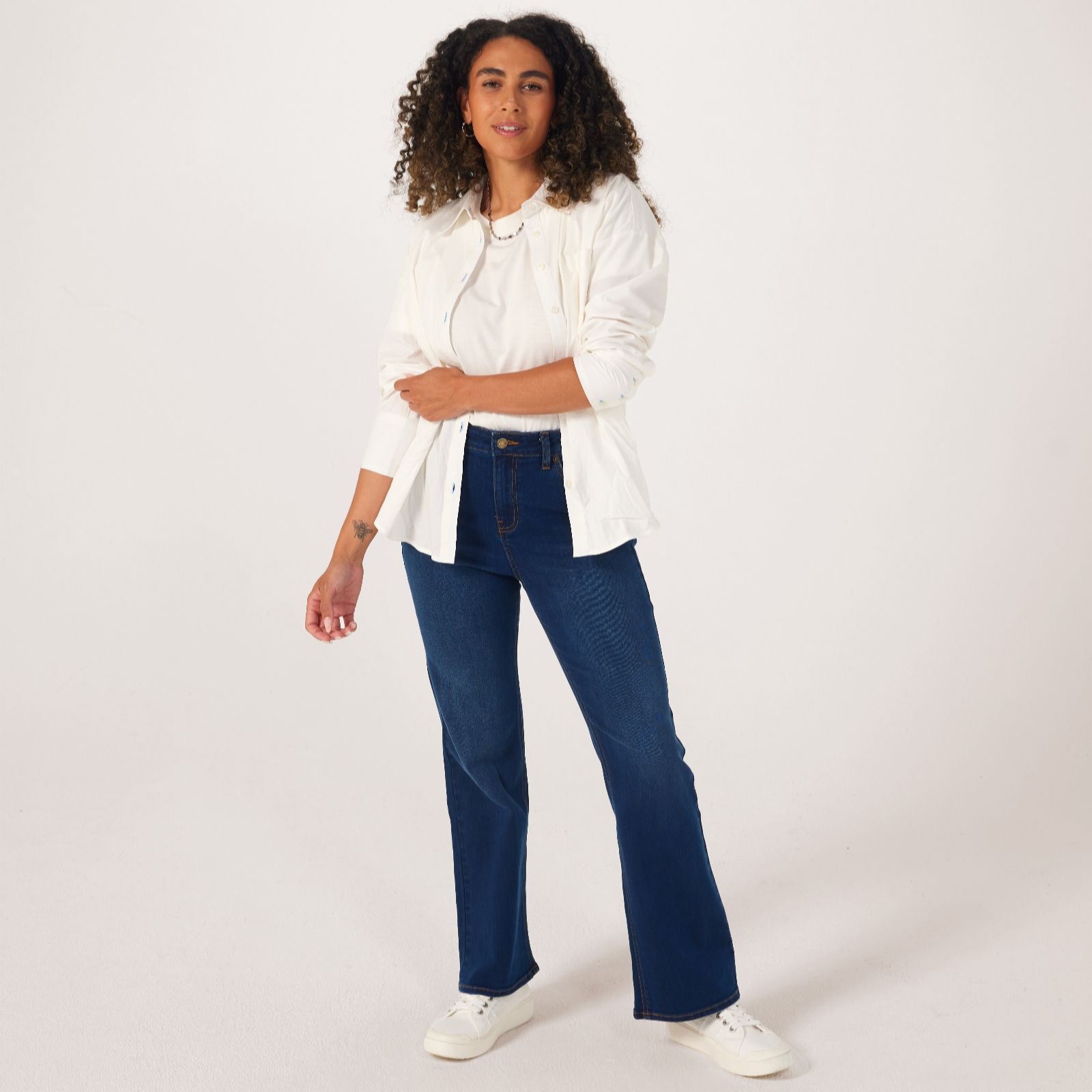 Dannii Minogue High Waist Bootcut Denim Jean Standard