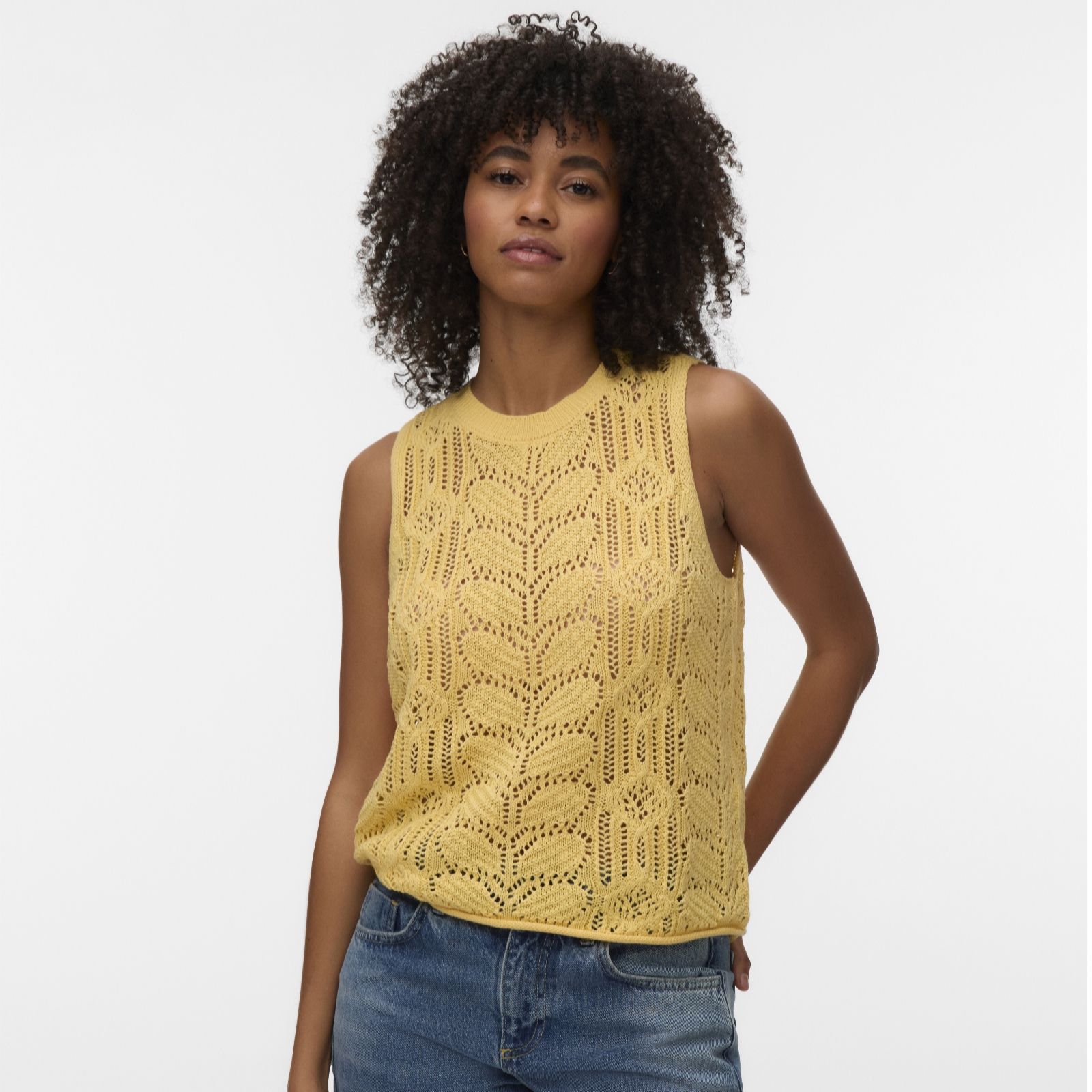 Vero Moda Coral Misty Knitted Vest