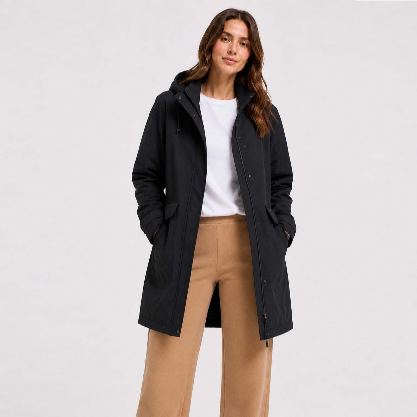 Elbsand Leisurewear Jina Waterproof Parka Coat women's