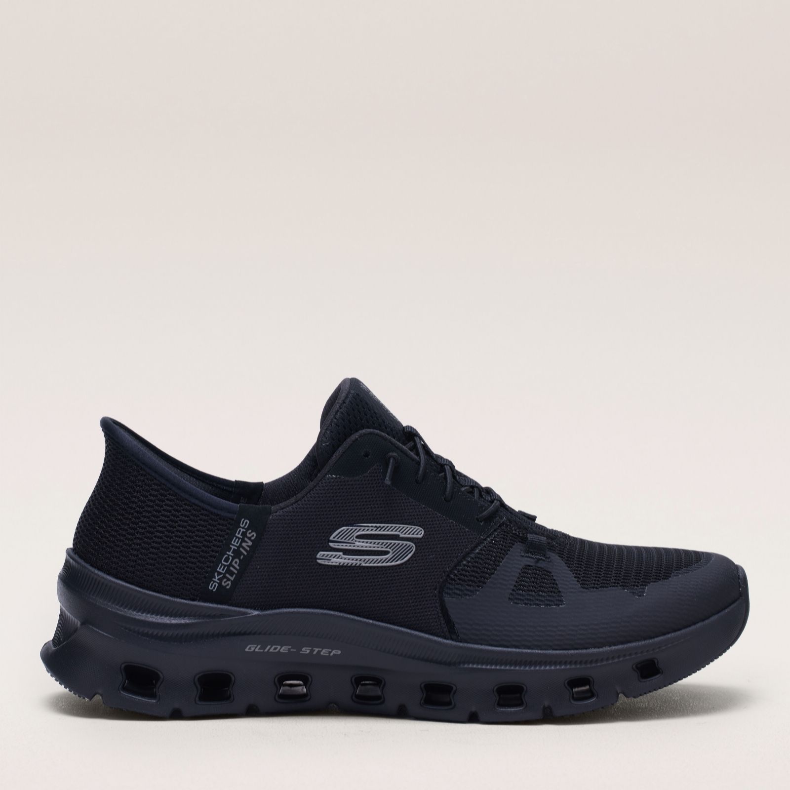 Skechers Grey Slip-Ins Glide-Step Pro Bungee Trainer