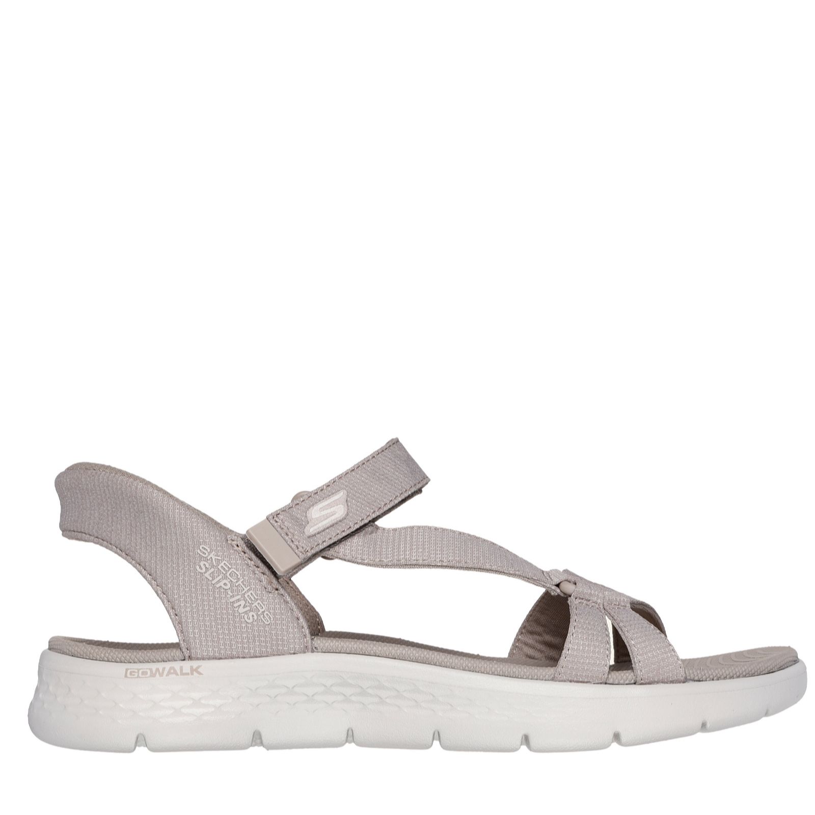Skechers Black Go Walk Flex Slip-Ins Sandal