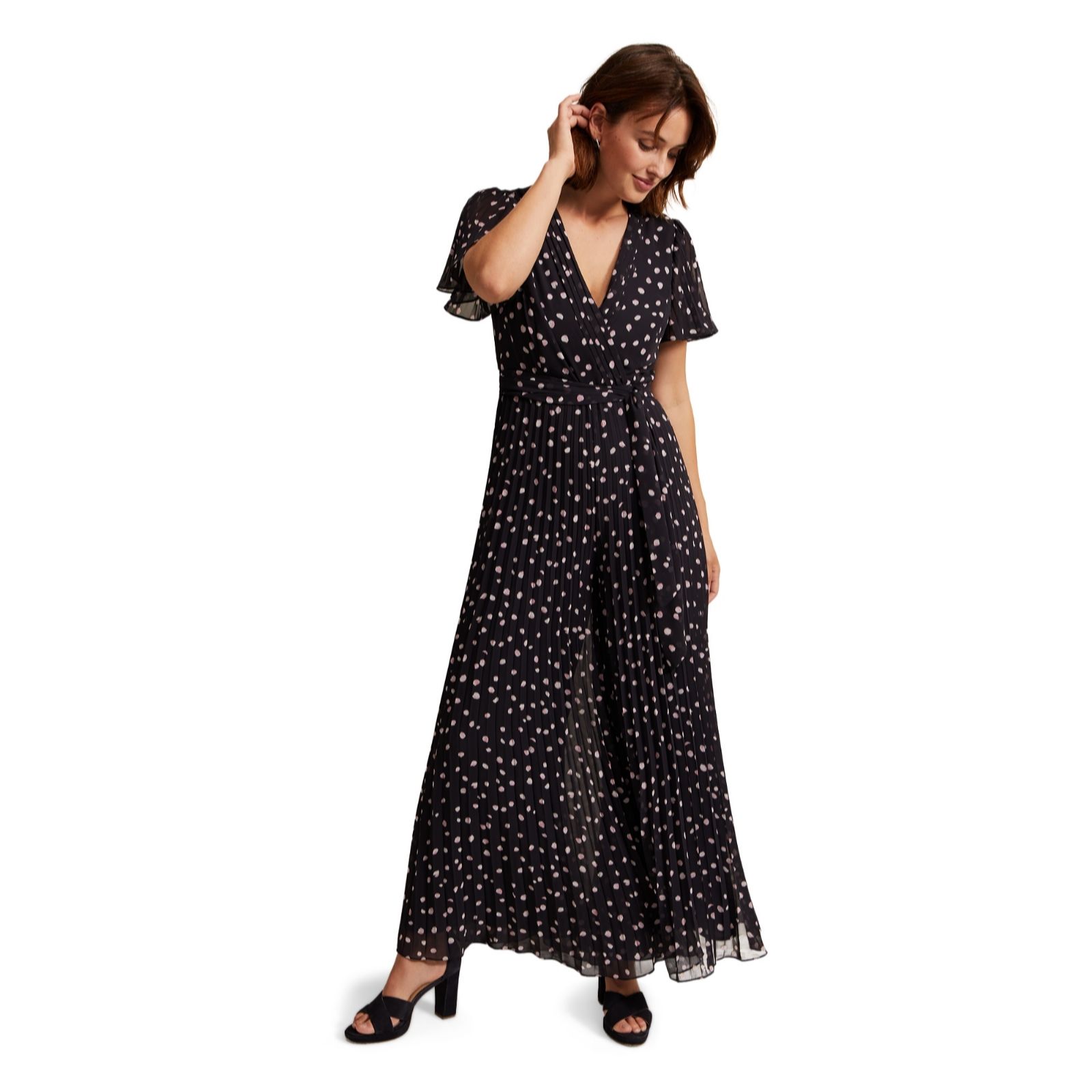 Phase Eight Alexandra Spot Print Jumpsuit