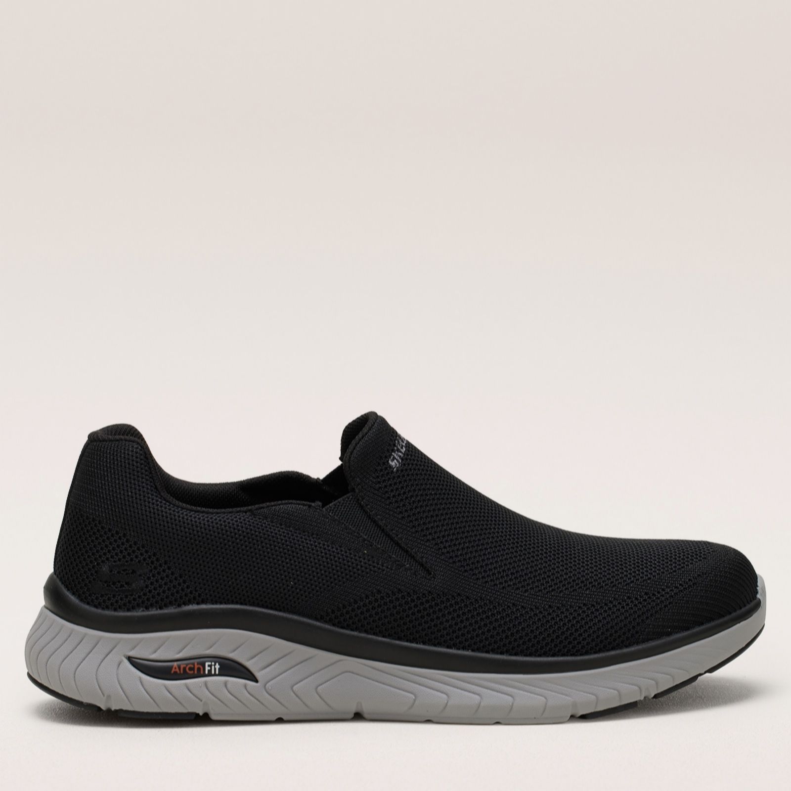 Skechers Men's Black Arch Fit Crosser Locke Trainer