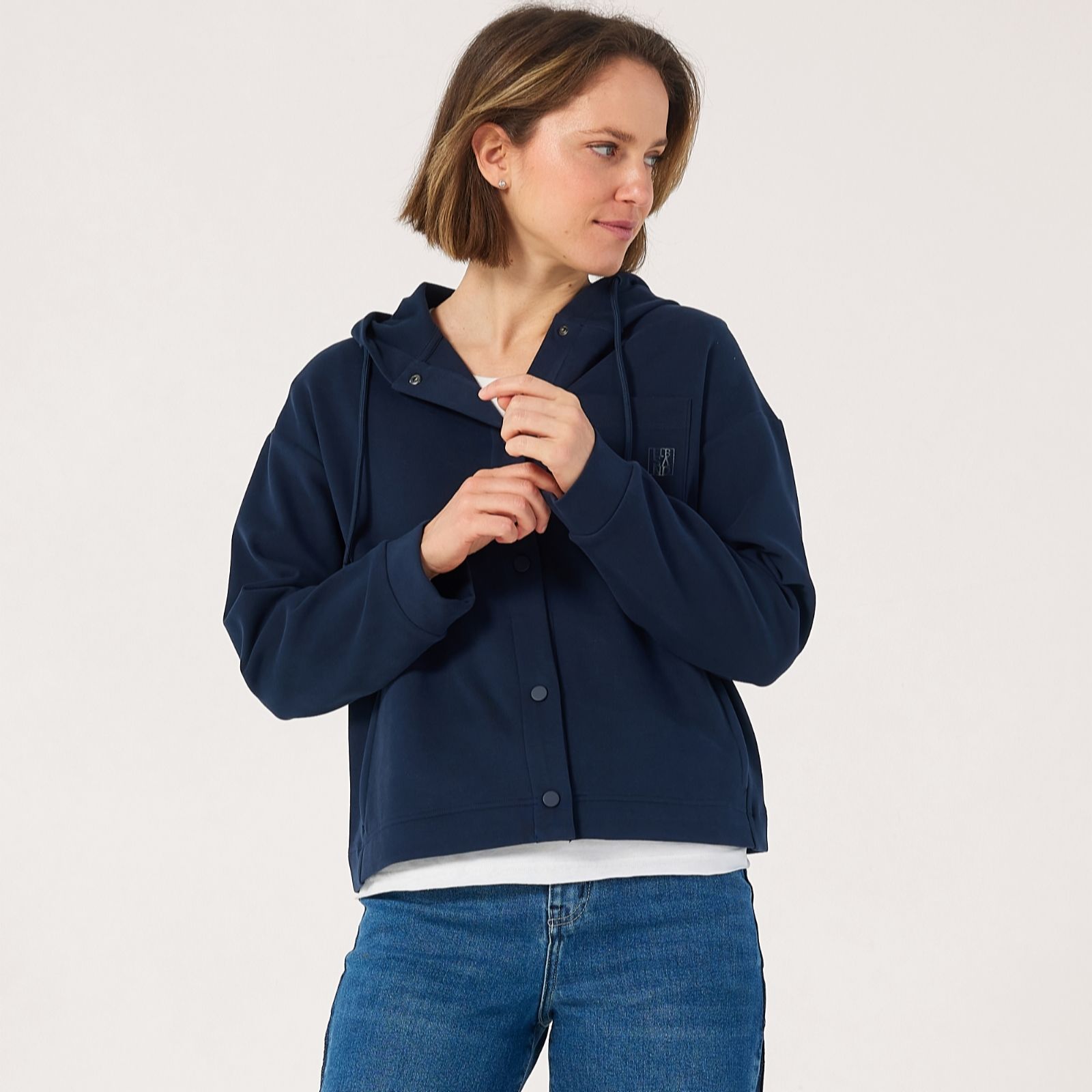 Elbsand Leisurewear Tarja Button Down Sweat Jacket women's