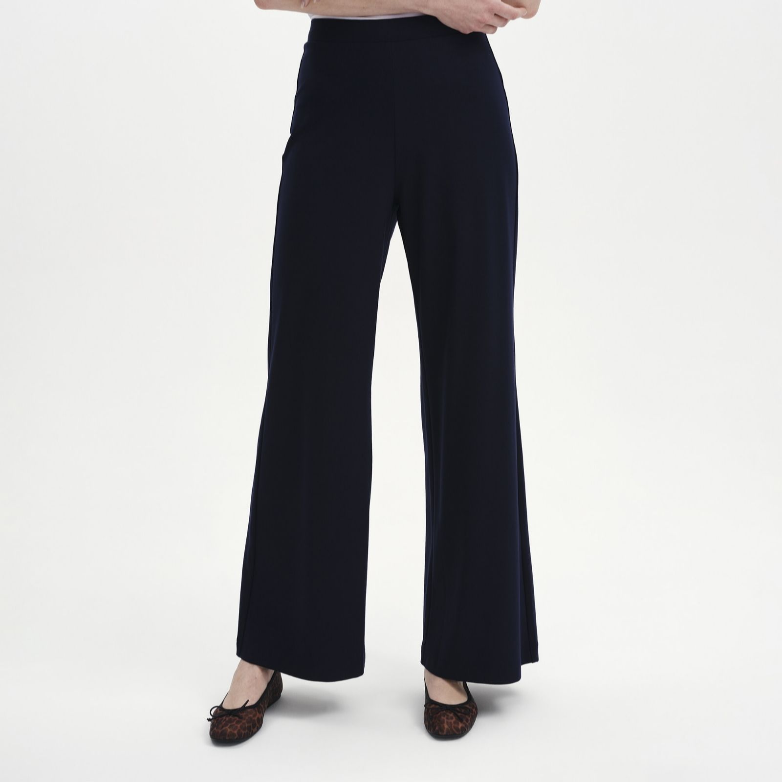 Finery Black London Reyna Ponte Trousers Standard