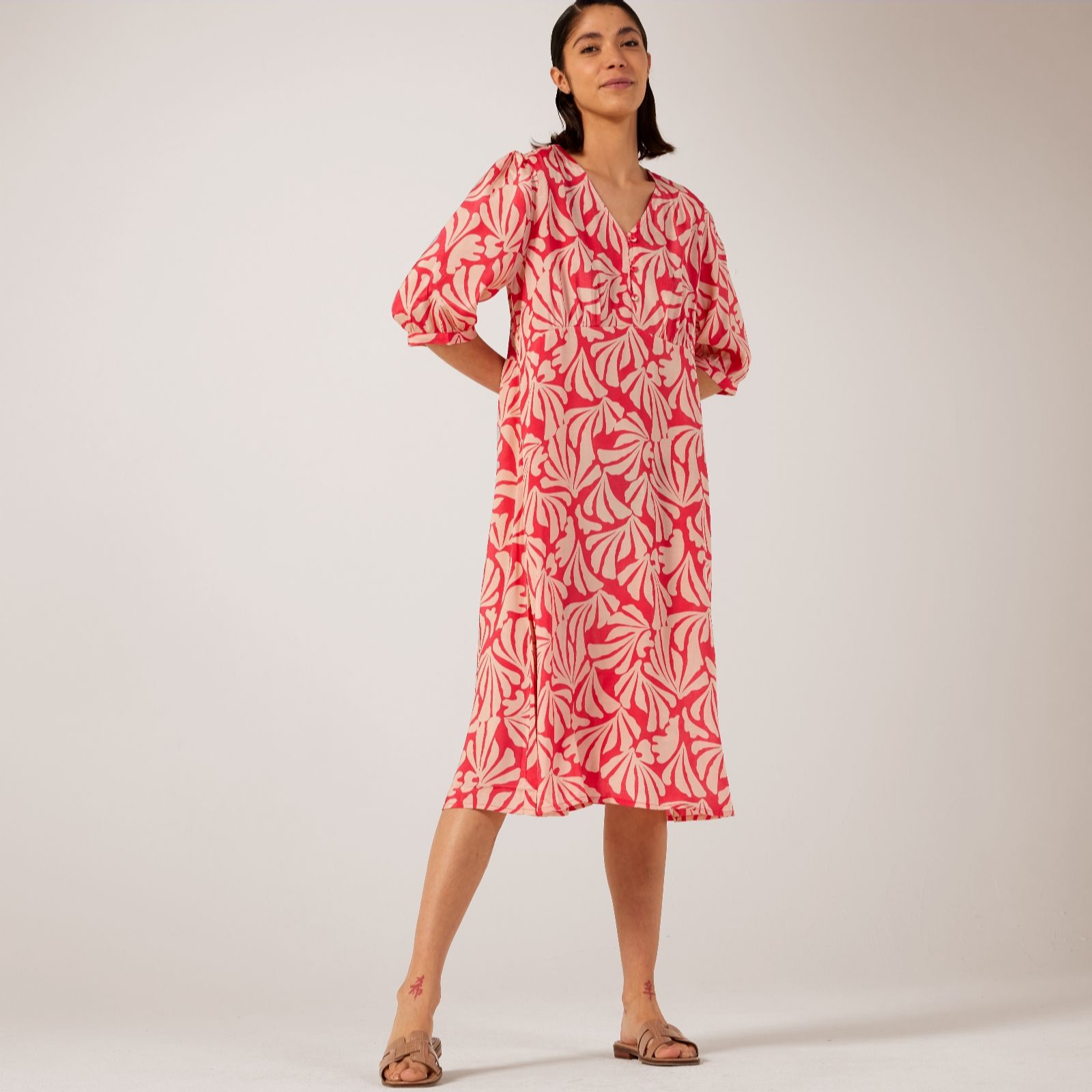 Masai Copenhagen MaNare Short Sleeve Printed Dress