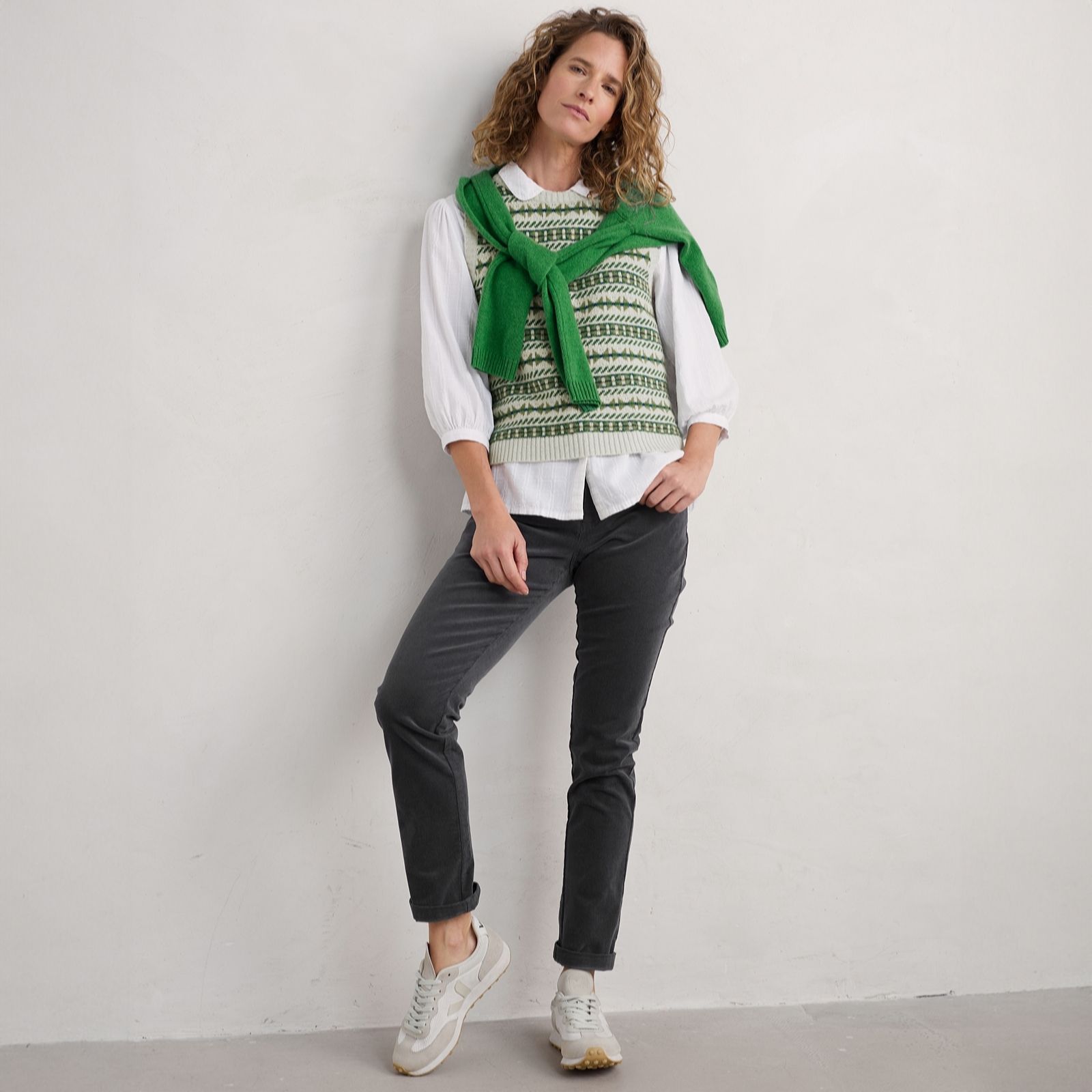 Seasalt Cornwall Coal Lamledra Trousers