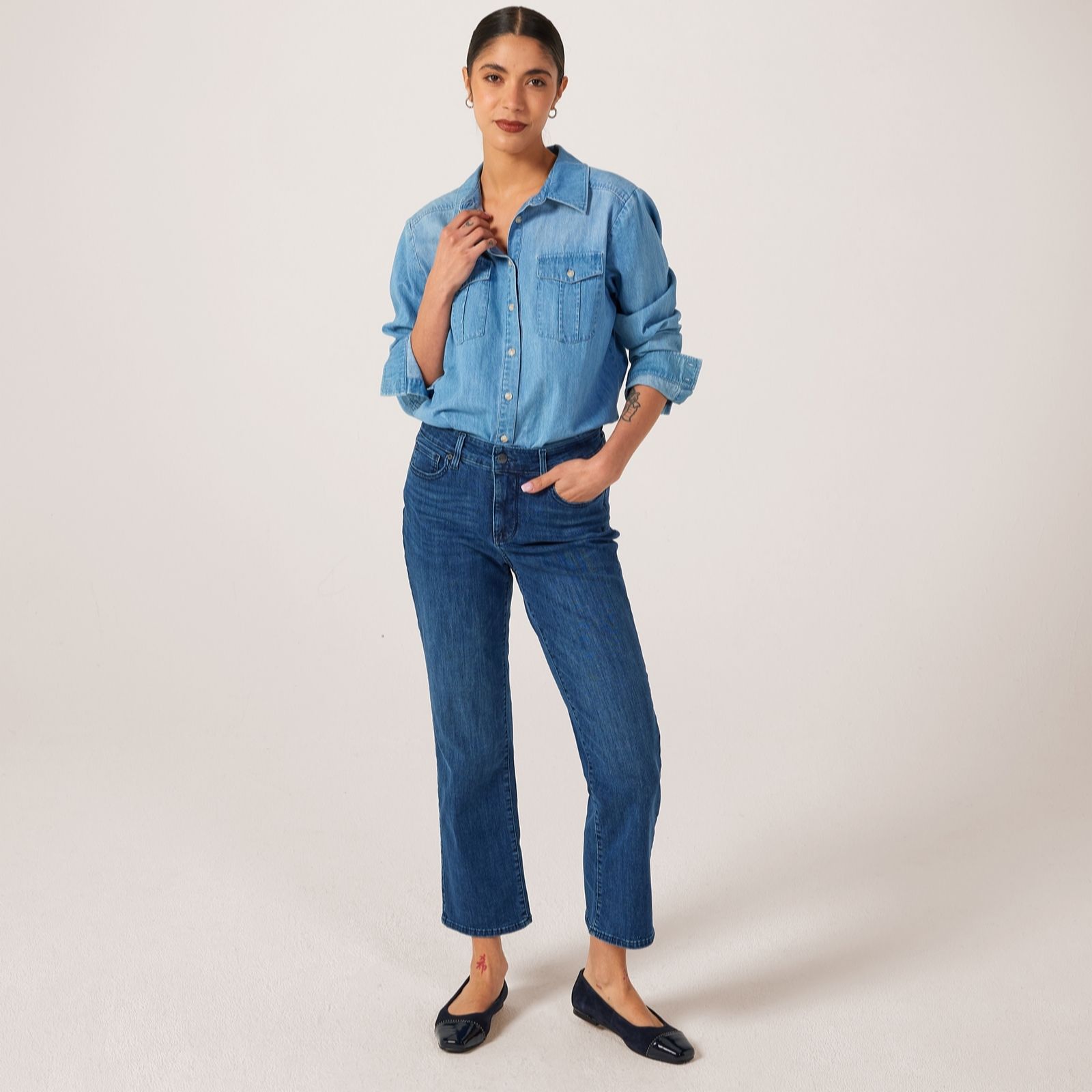 NYDJ Marilyn Straight Leg Ankle Jean