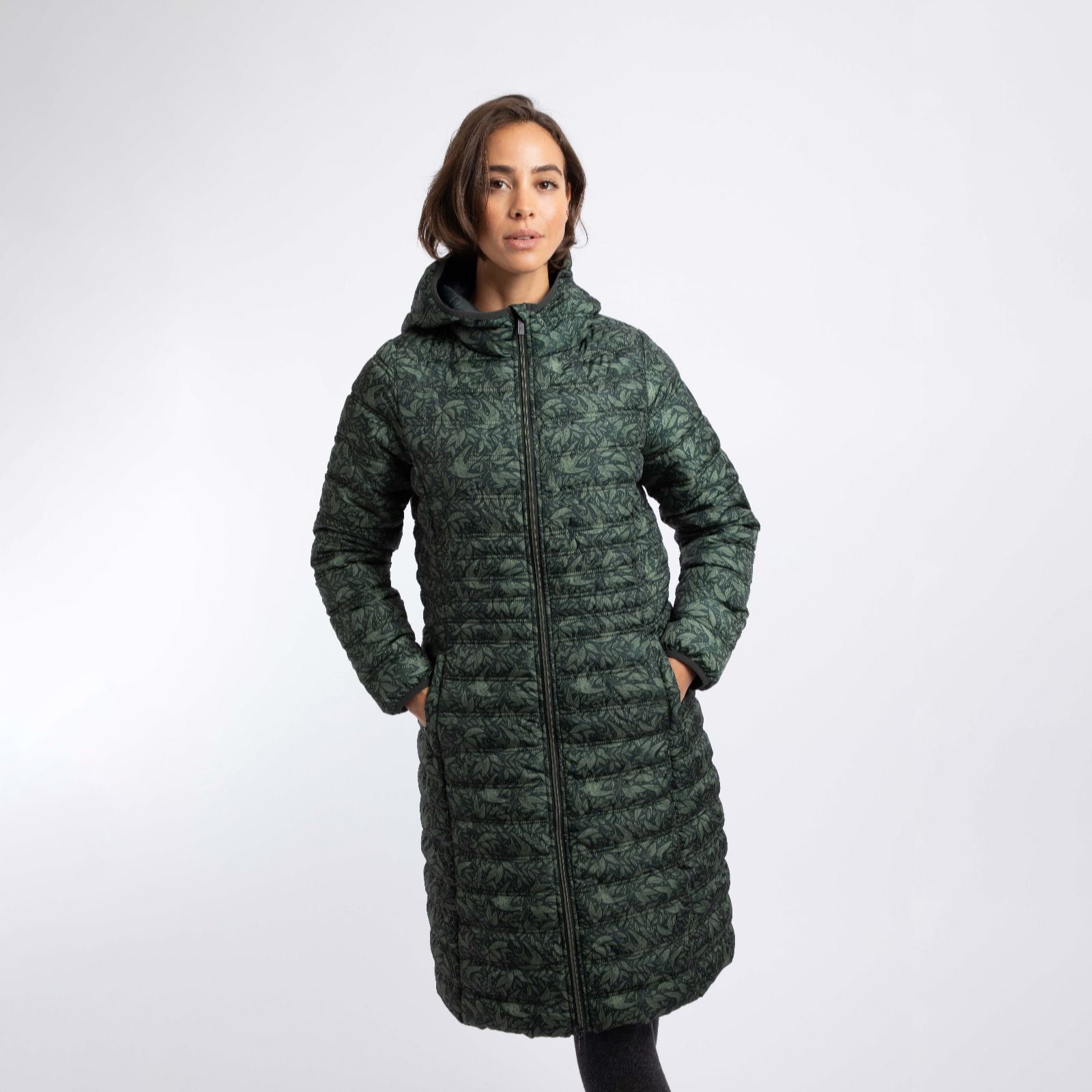 Weird Fish Iryssa Printed Padded Coat women's
