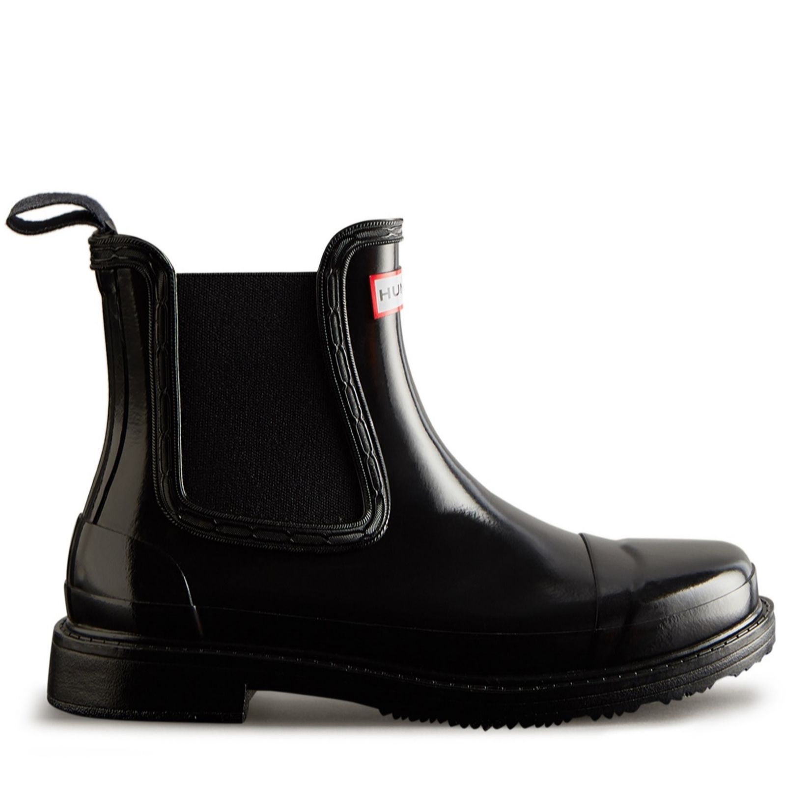 Hunter Commando Gloss Wellington Boot women's