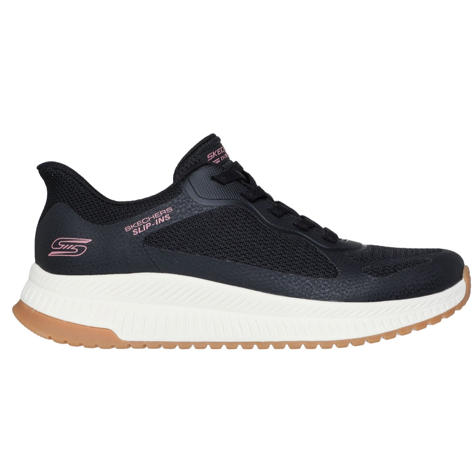 Skechers Black Bobs Squad 4 Slip -Ins Trainer
