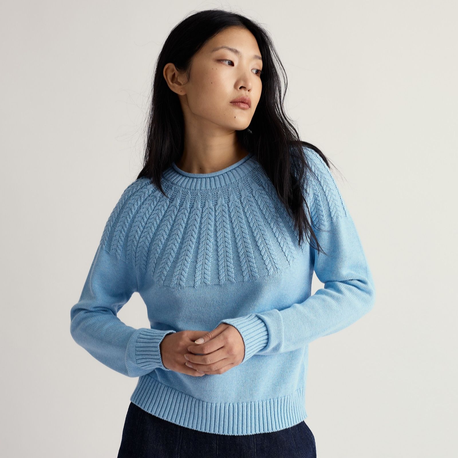 Seasalt Cornwall Sky Stone Chat Jumper