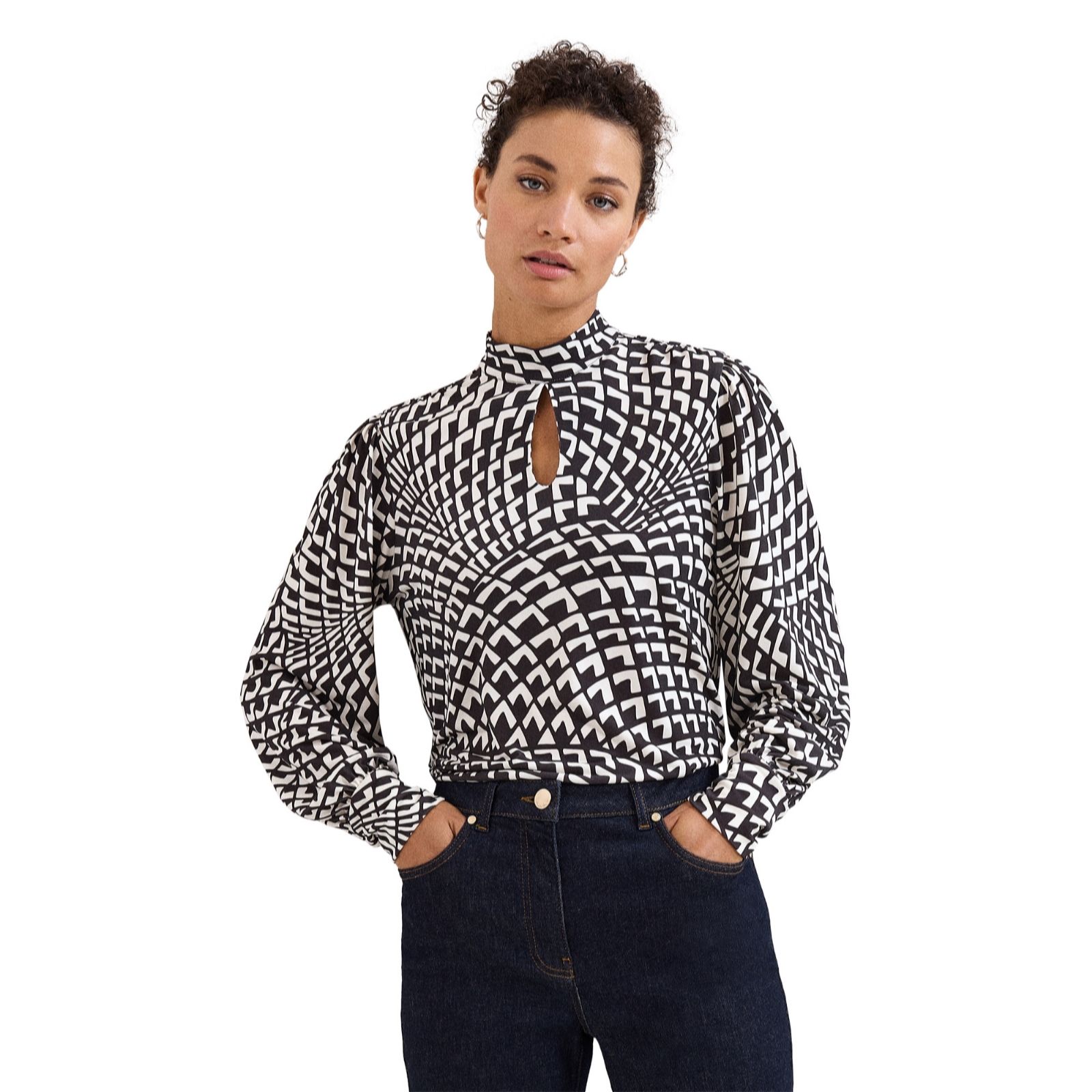 Phase Eight Isla Printed Top women's