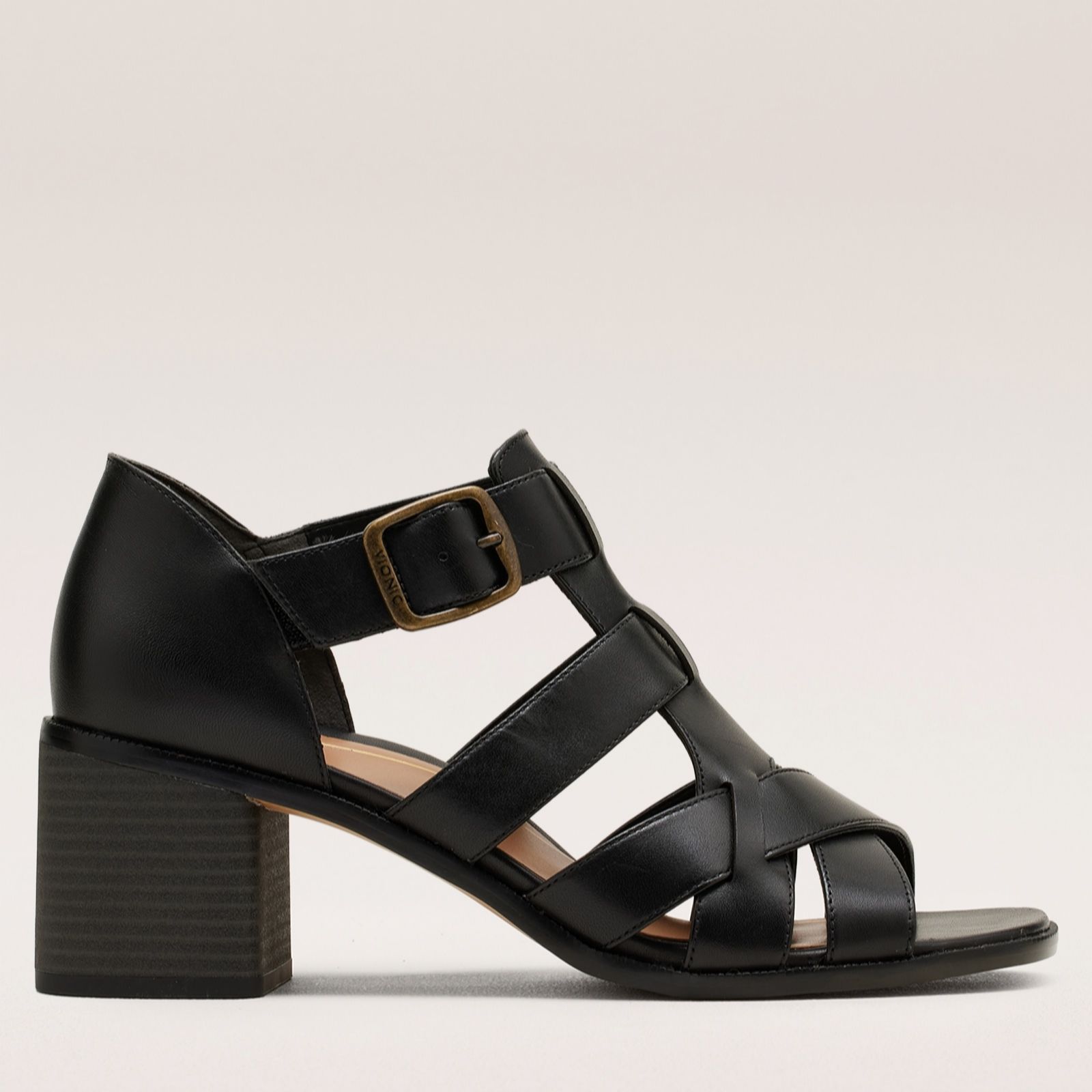 Vionic Women's Black Mila Marcella Sandals