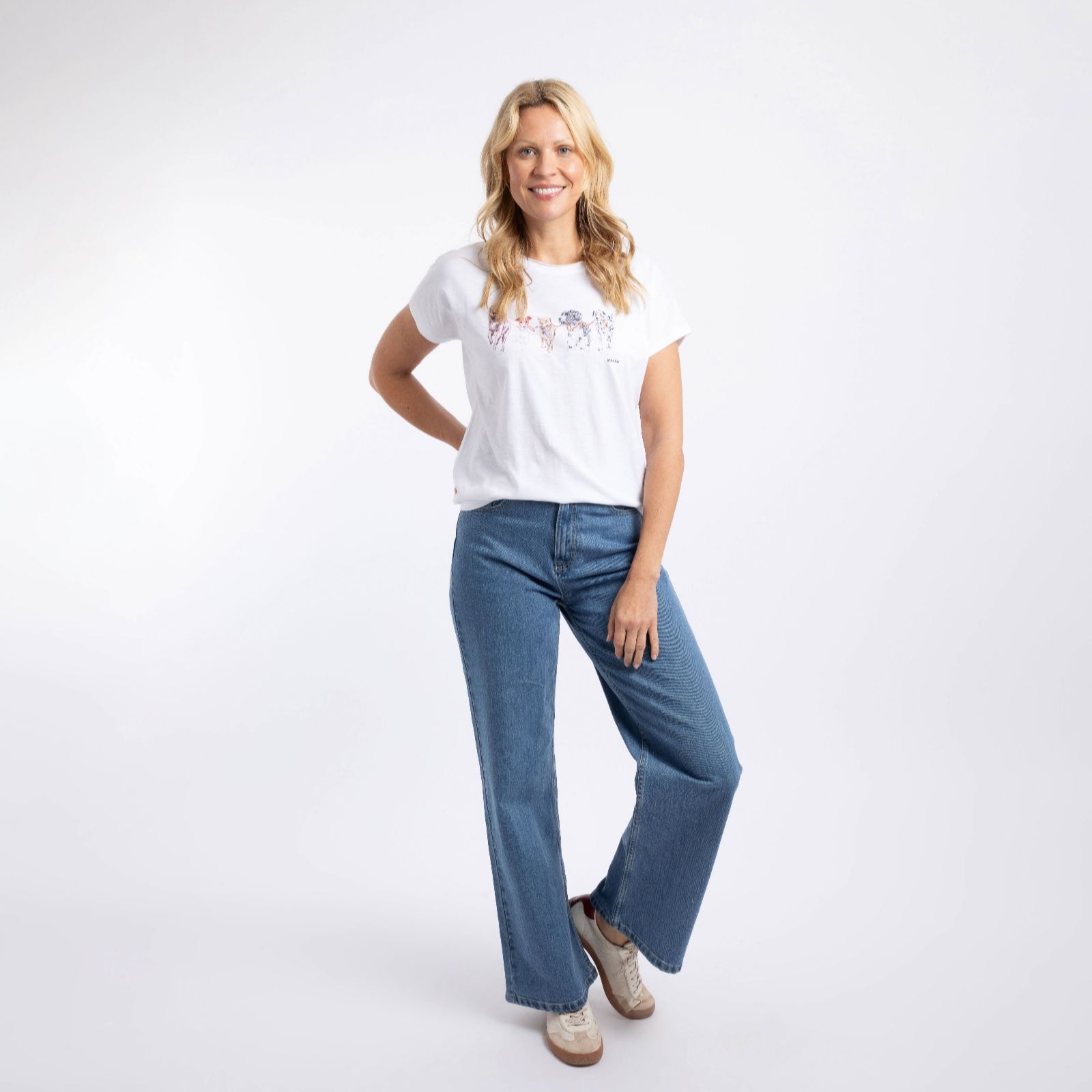 Weird Fish White Take The Lead Graphic Tee
