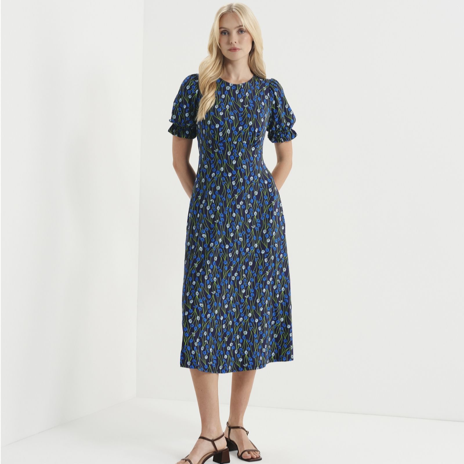 Finery London Lenisha Printed Jersey Dress women's